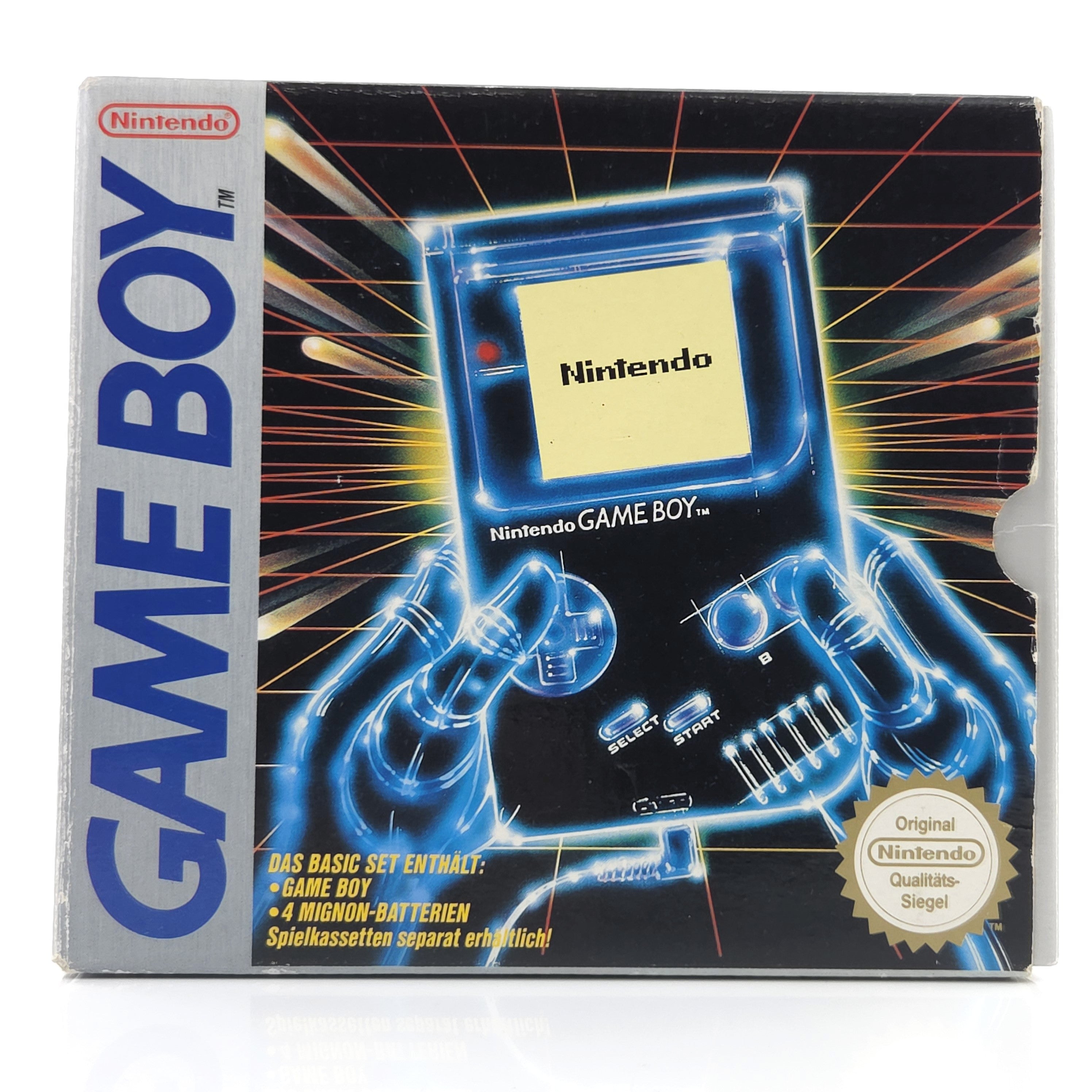 Nintendo Game Boy Konsole – Basic Set OVP teildefekt