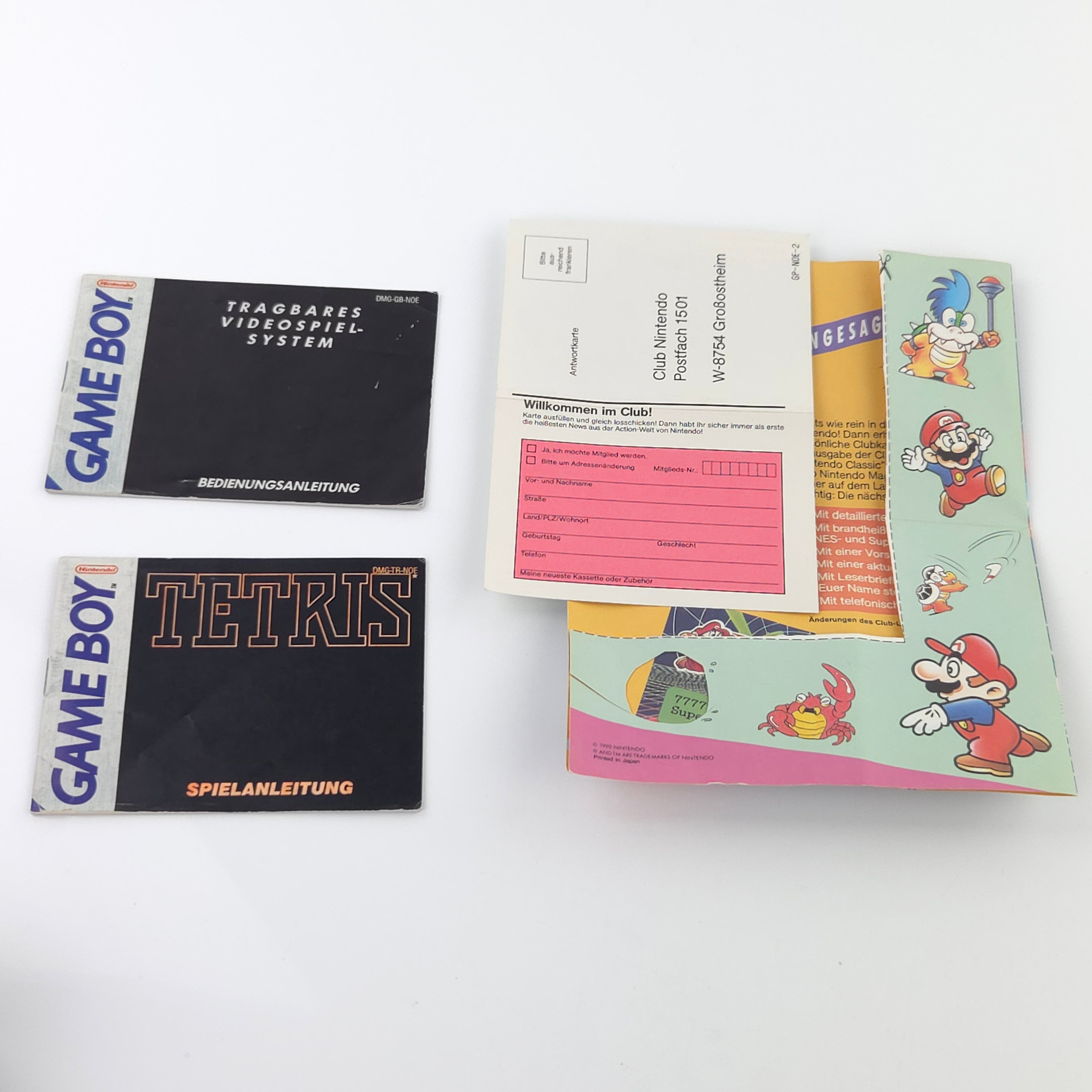 Nintendo Game Boy Konsole – Basic Set OVP teildefekt
