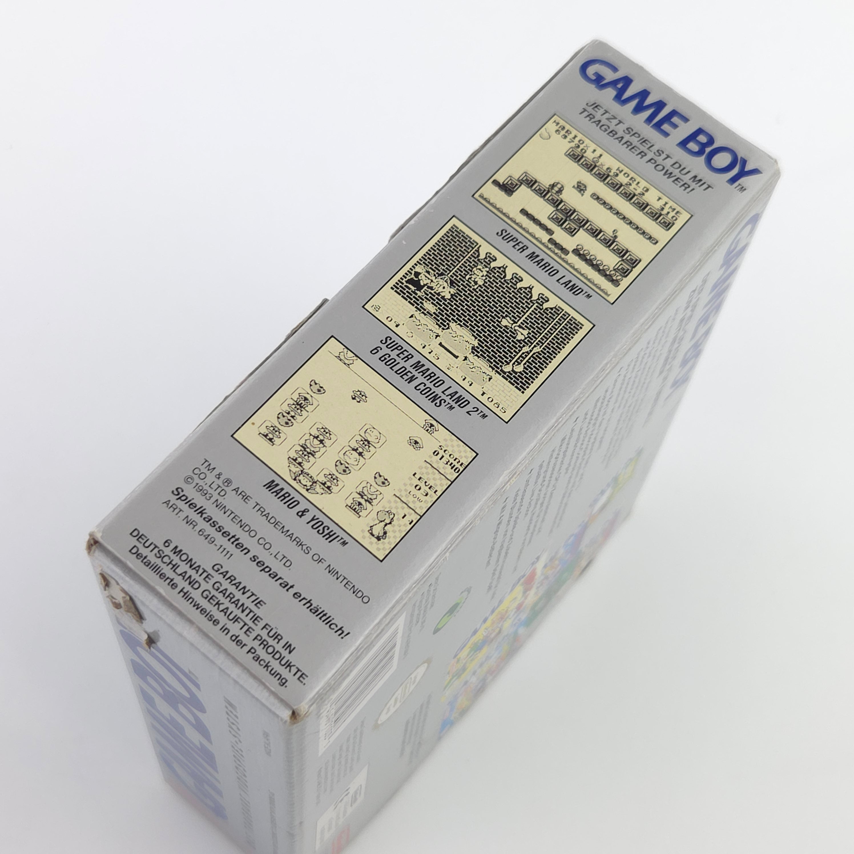 Nintendo Game Boy Konsole – Basic Set OVP teildefekt