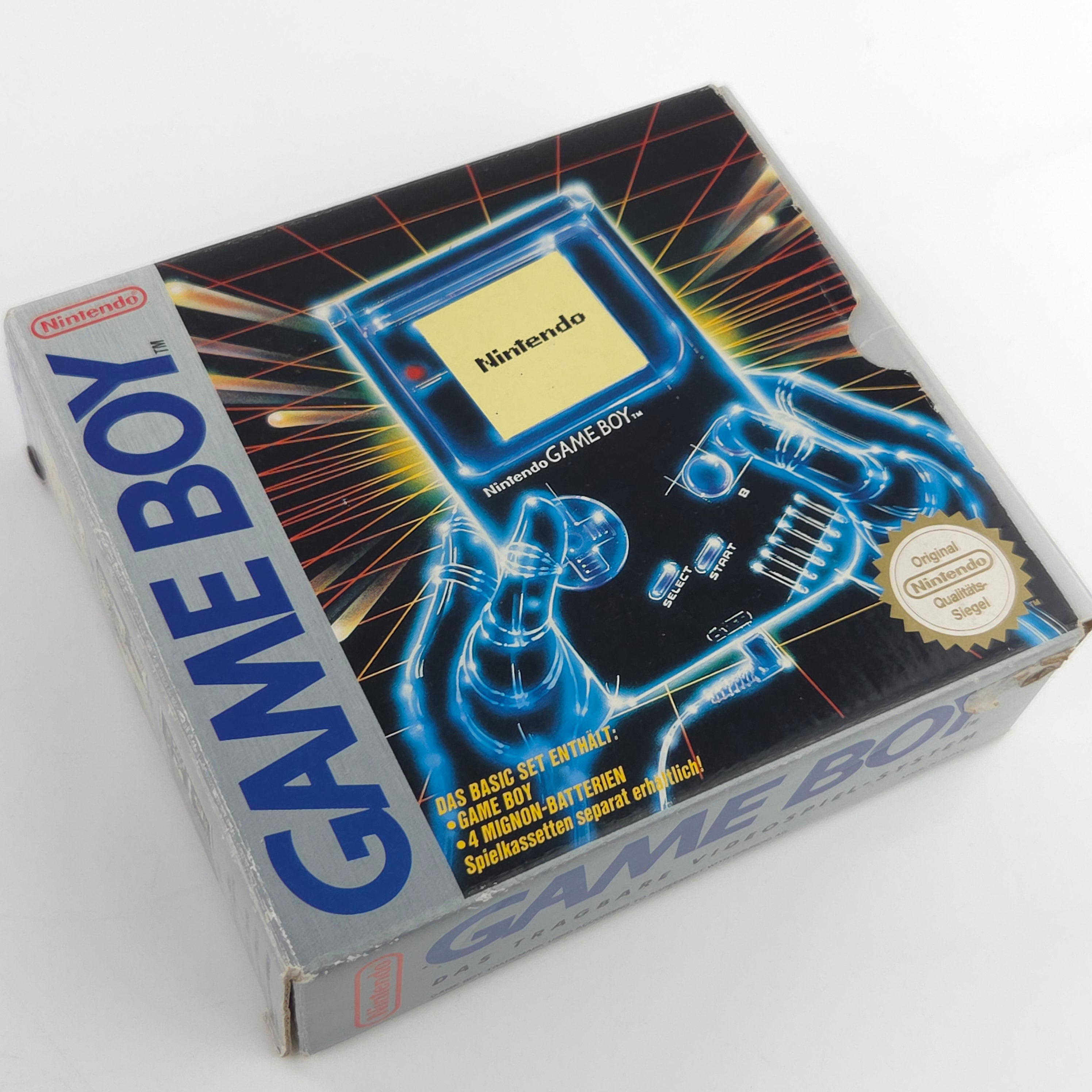 Nintendo Game Boy Konsole – Basic Set OVP teildefekt