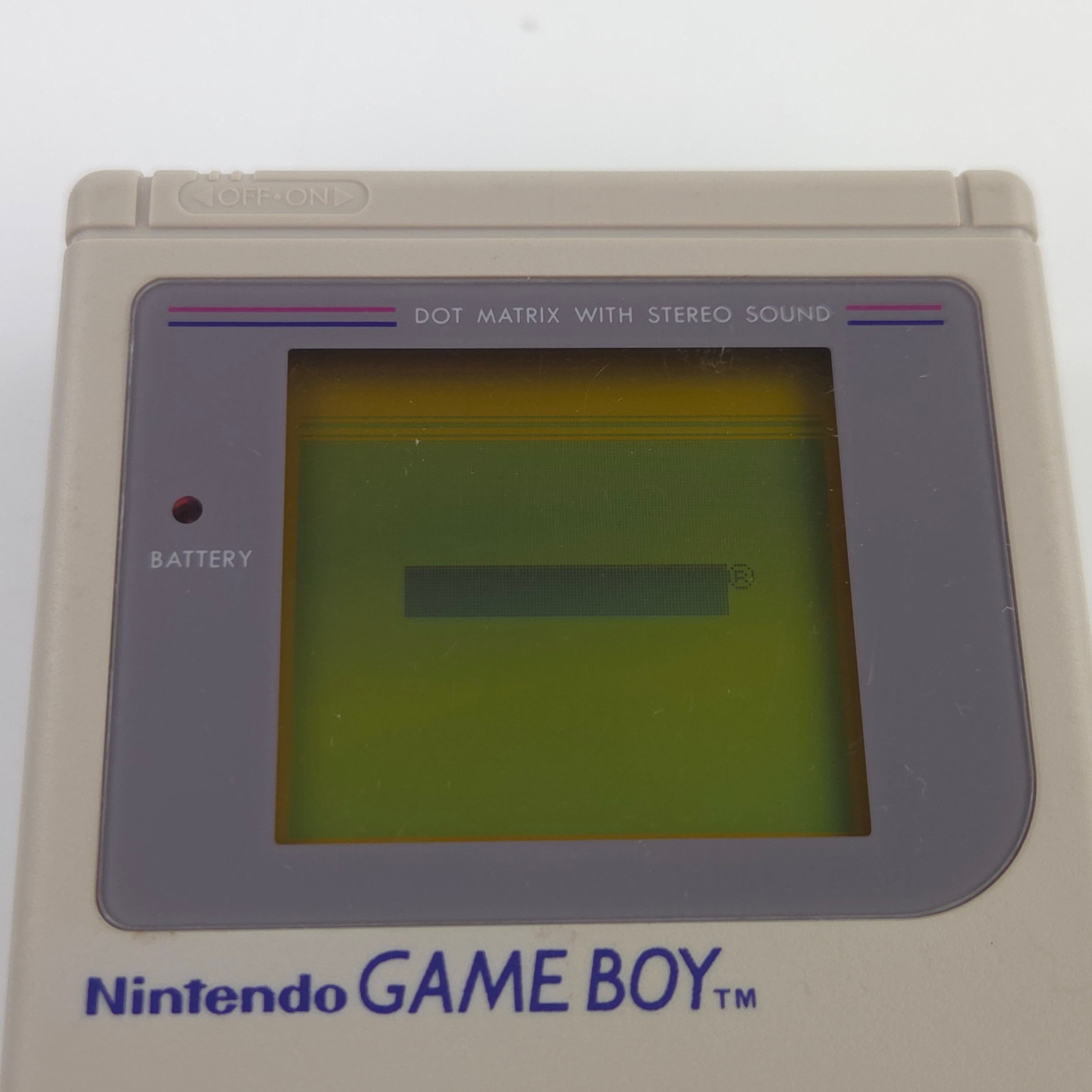 Nintendo Game Boy Konsole – Basic Set OVP teildefekt