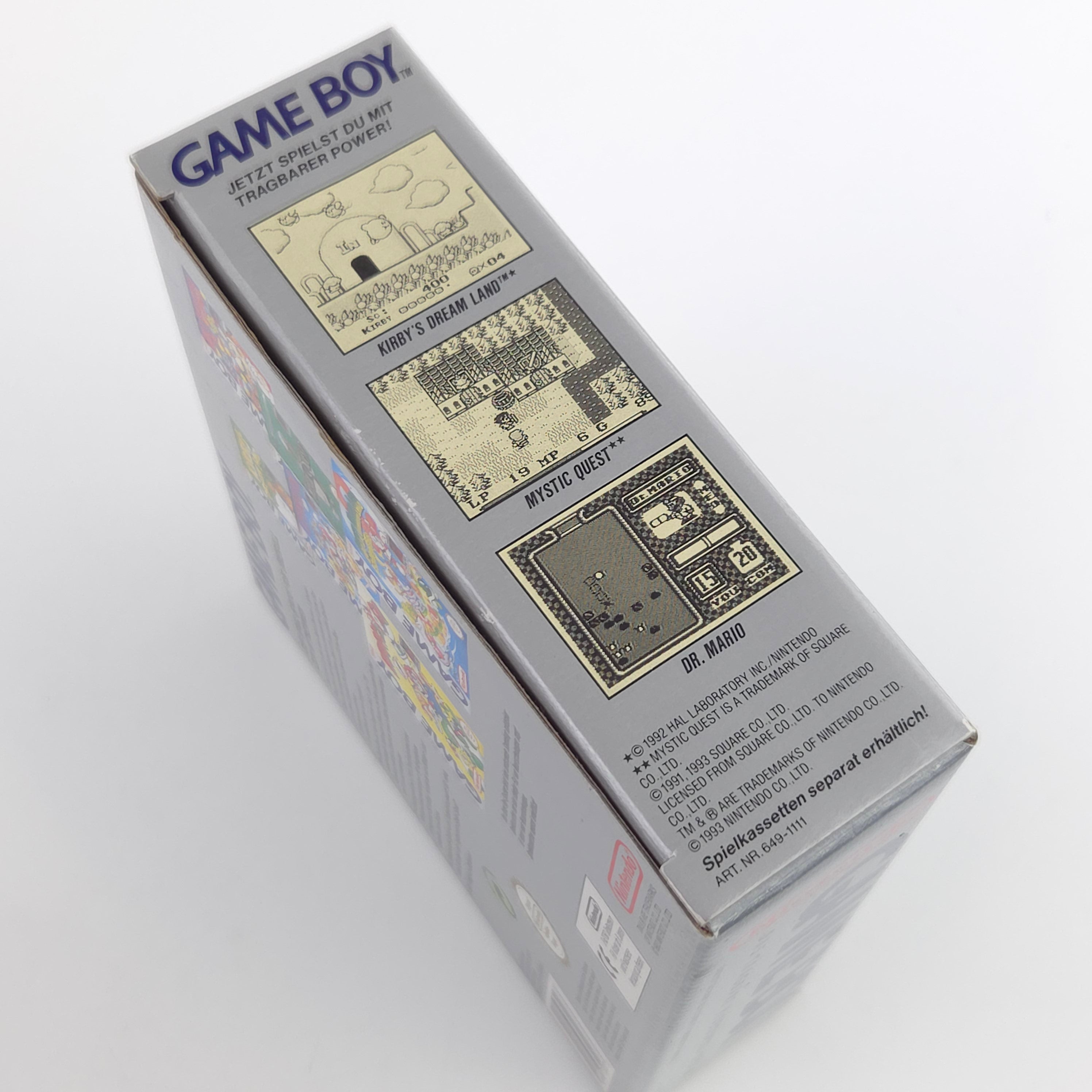 Nintendo Game Boy Konsole – Classic Basic Set OVP (PAL)