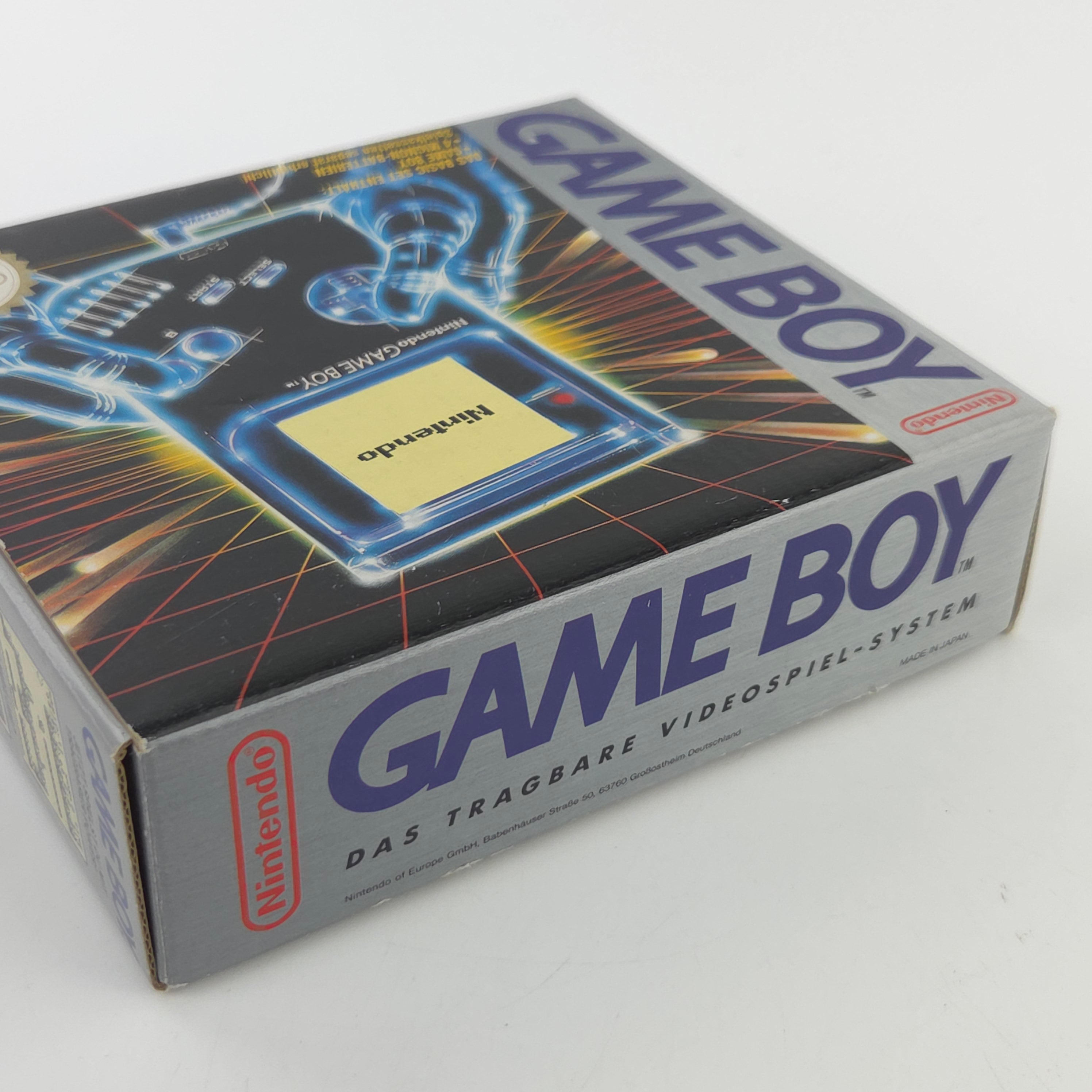 Nintendo Game Boy Classic Konsole Grau Base Set OVP PAL DMGenote_offset_0