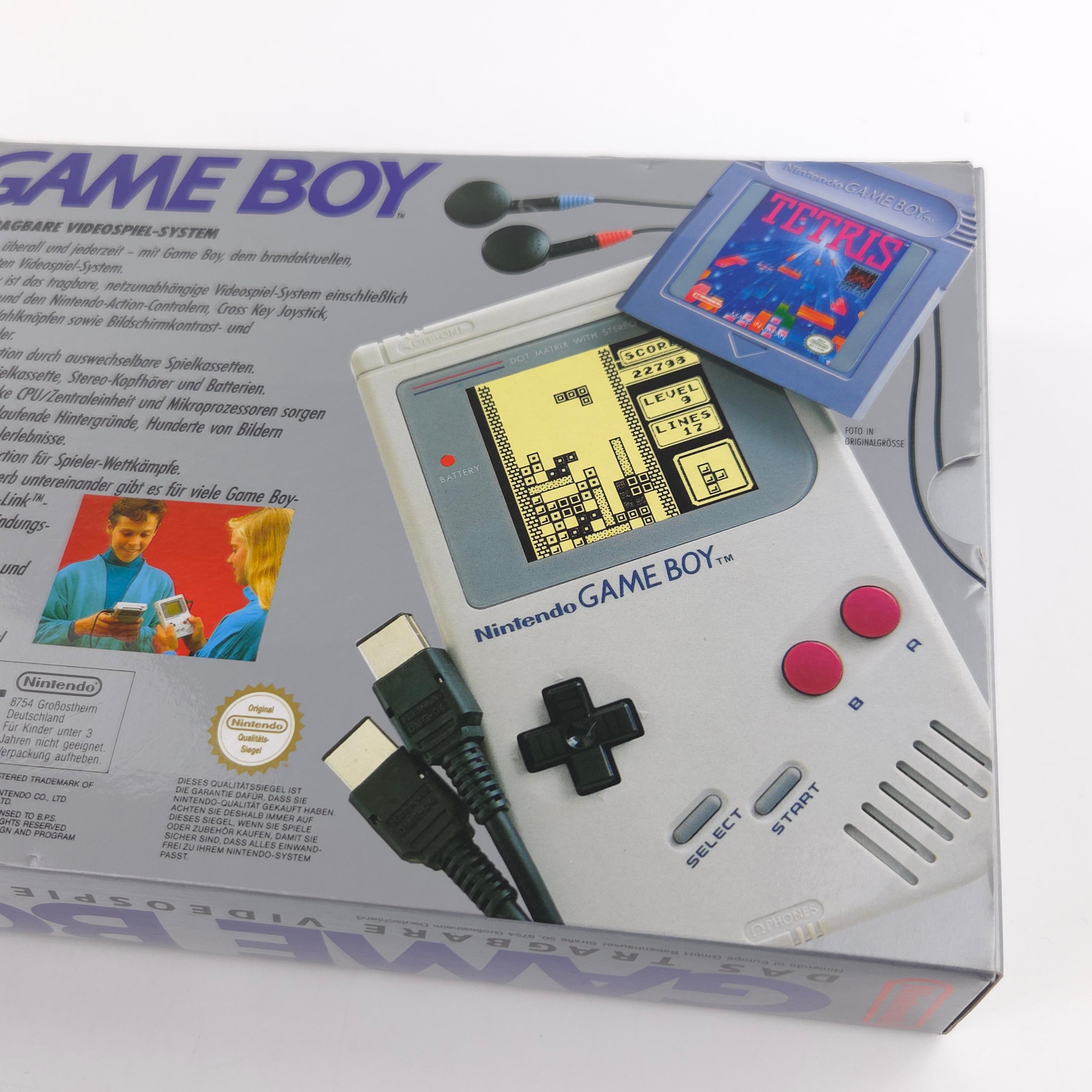 Nintendo Game Boy Konsole – Classic OVP (PAL teildefekt)
