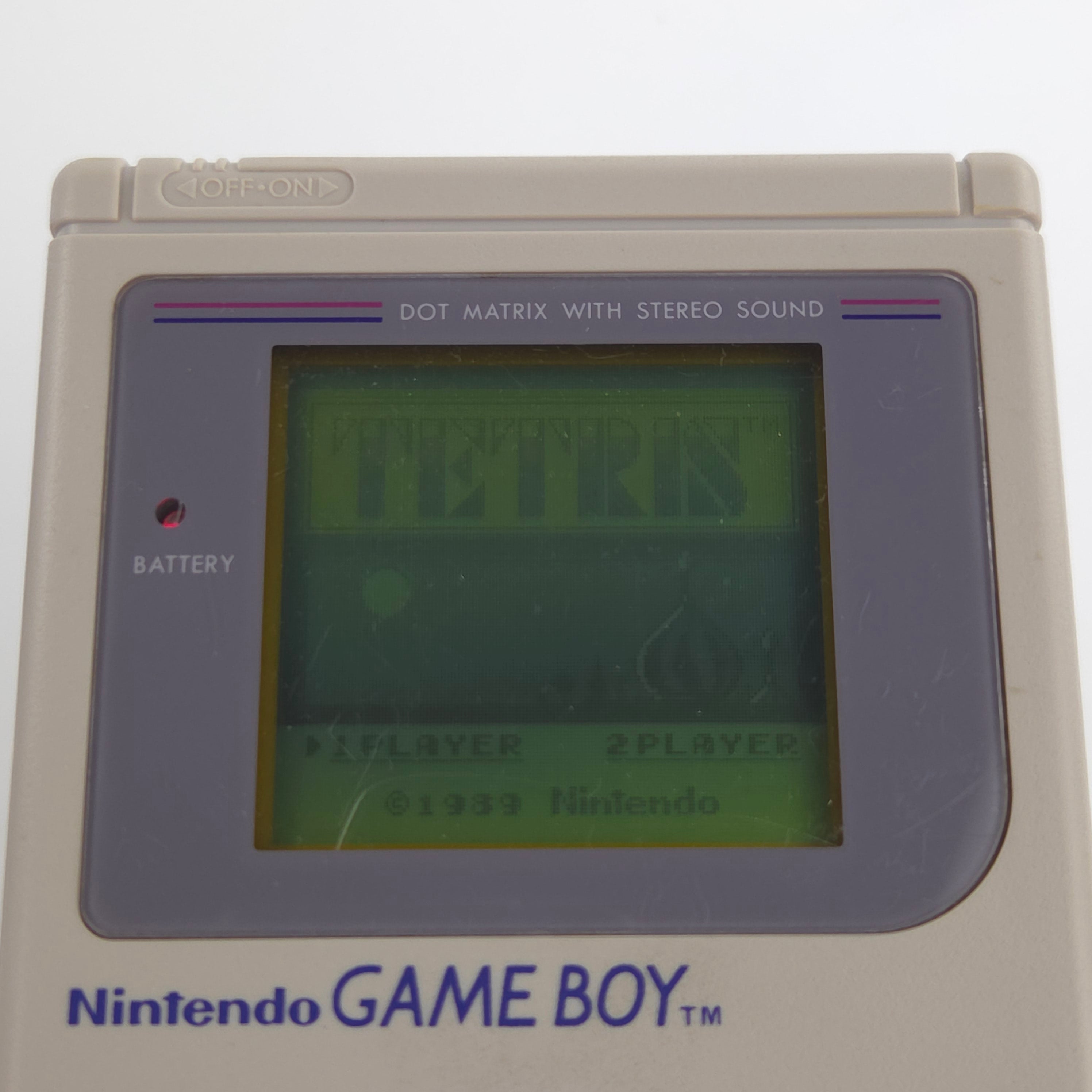 Nintendo Game Boy Konsole OVP PAL NOE gut Display teildefekt
