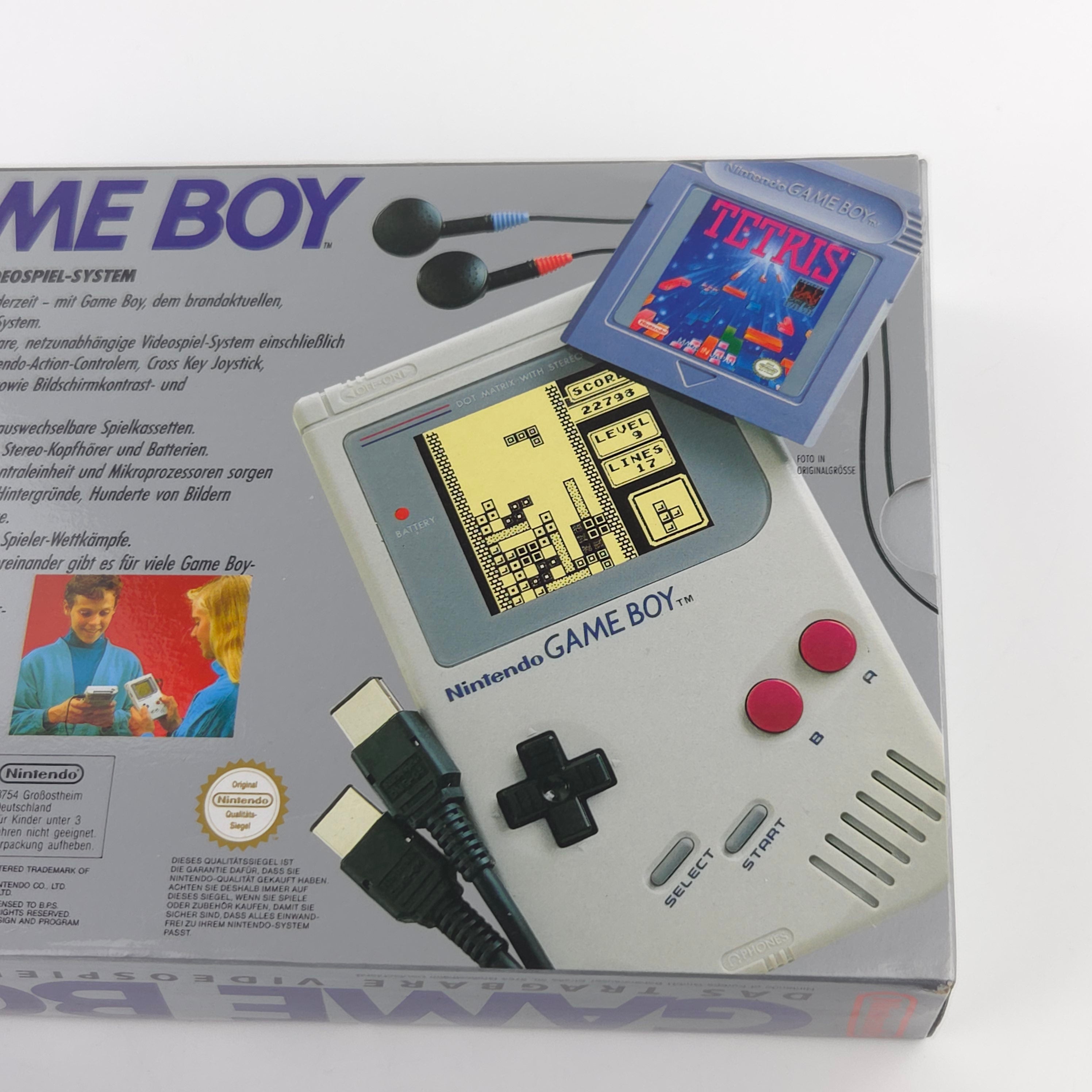 Nintendo Game Boy Konsole OVP PAL NOE gut Display teildefekt