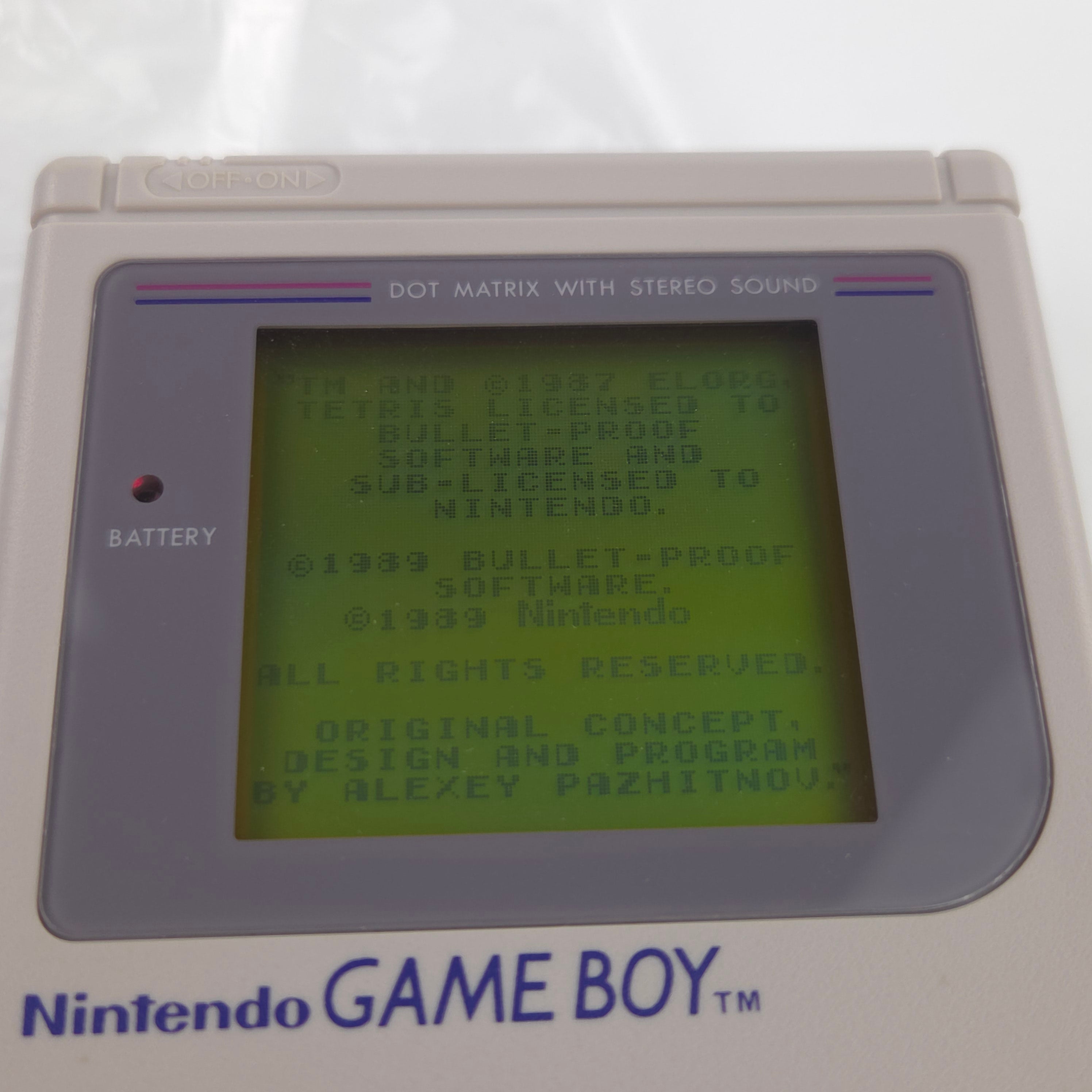 Nintendo Game Boy Konsole – Classic OVP PAL Hervorragend