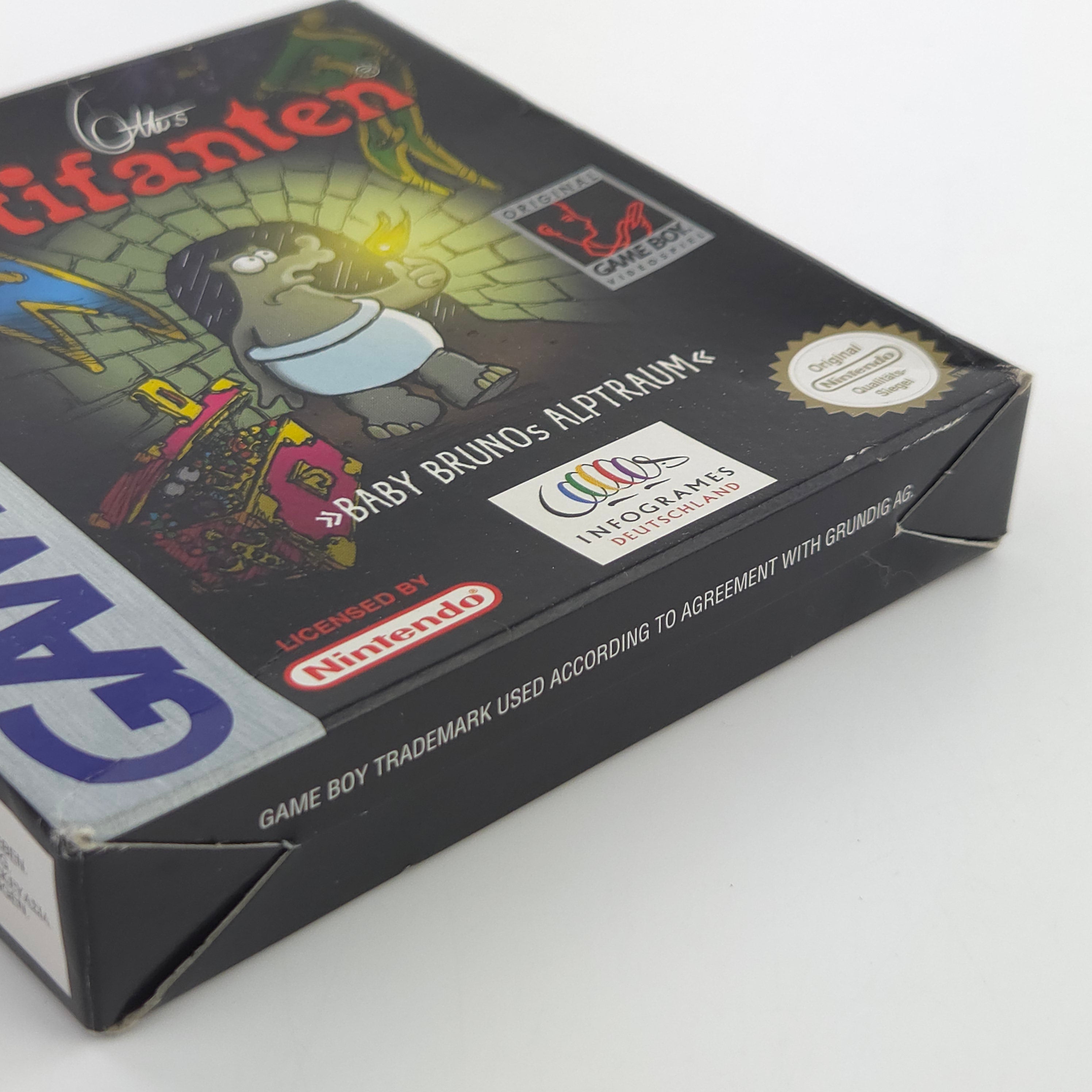 Game Boy Spiel Ottifanten GB OVP PAL NOE Retrofans