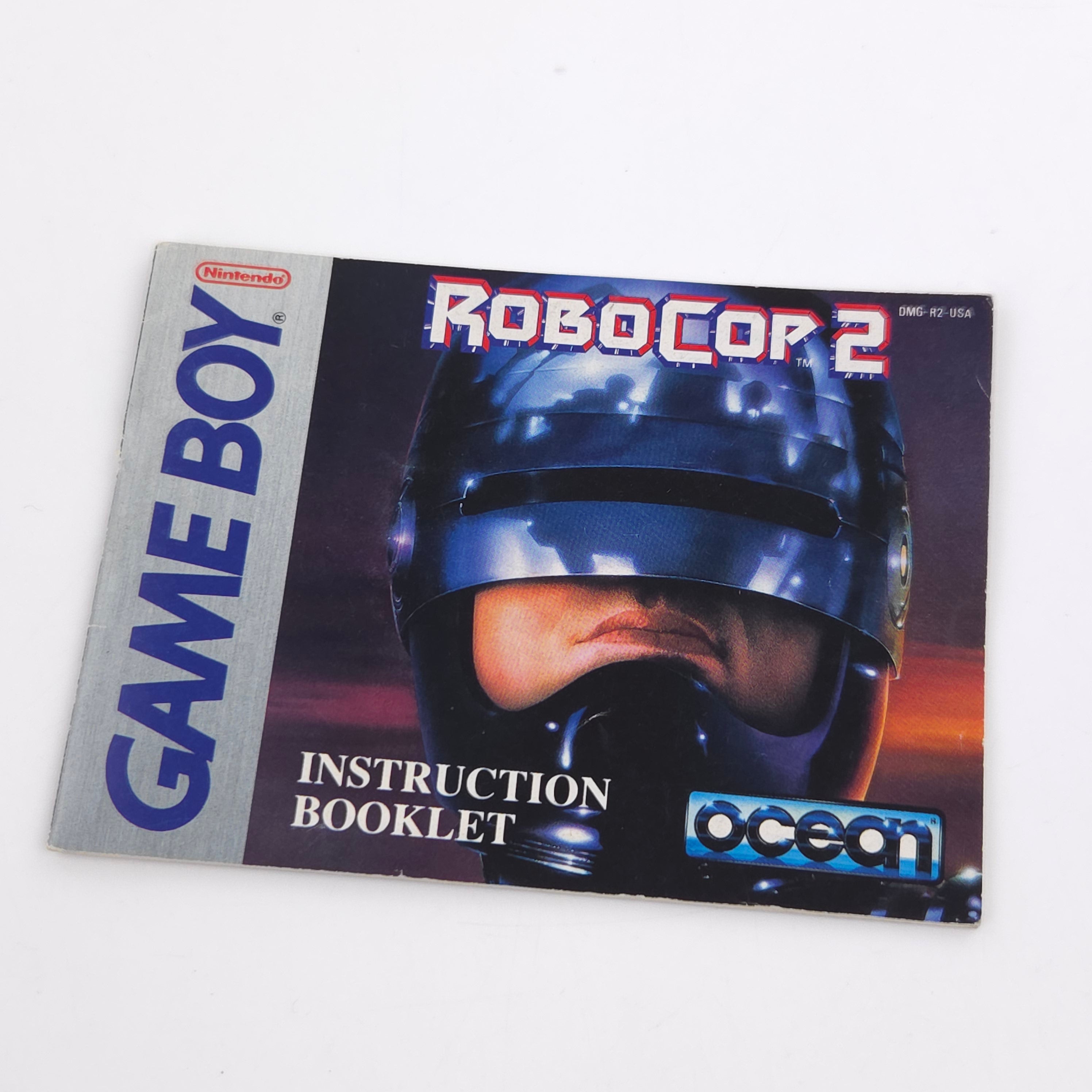 Game Boy Spiel – Robo Cop 2 + Anleitung (NTSC)