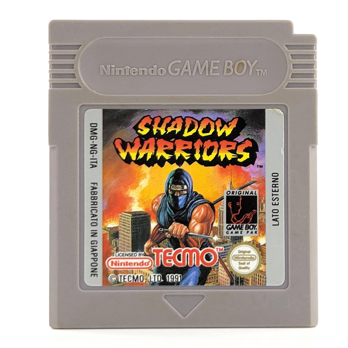 Nintendo Game Boy Spiel Shadow Warriors PAL ITA