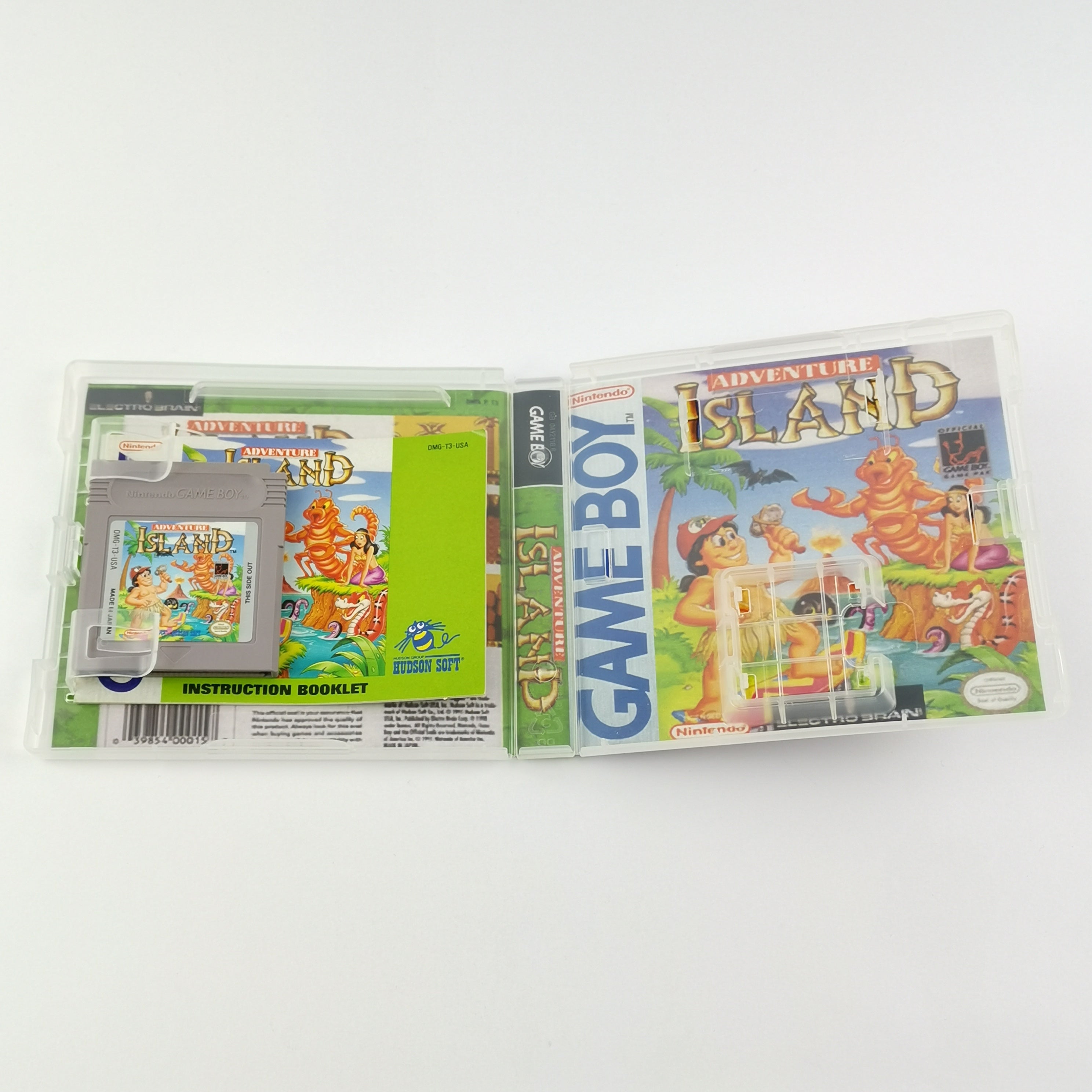 Nintendo Game Boy Classic Spiel: Adventure Island - Modul & Anleitung NTSC USA