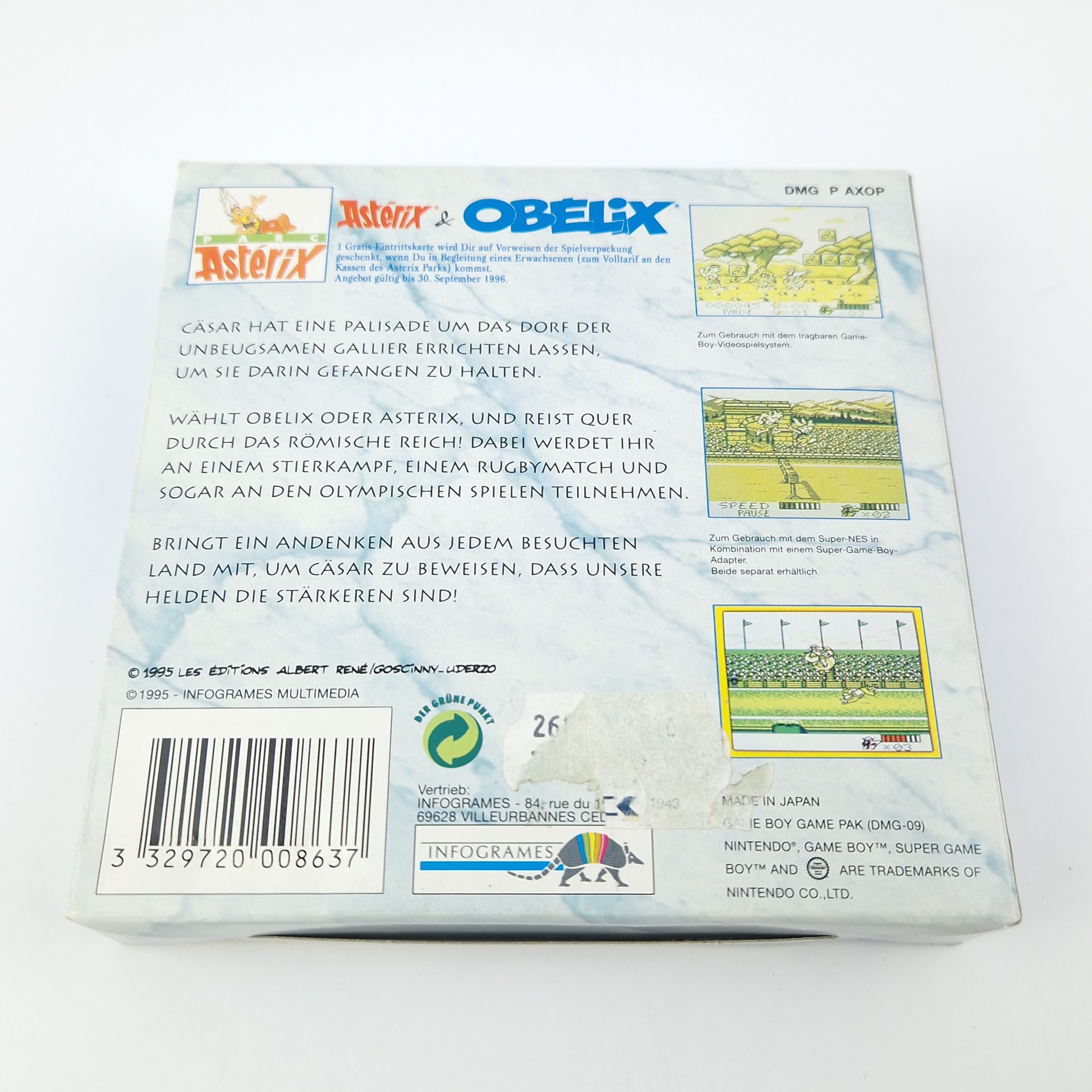 Nintendo Game Boy Spiel – Asterix & Obelix OVP PAL