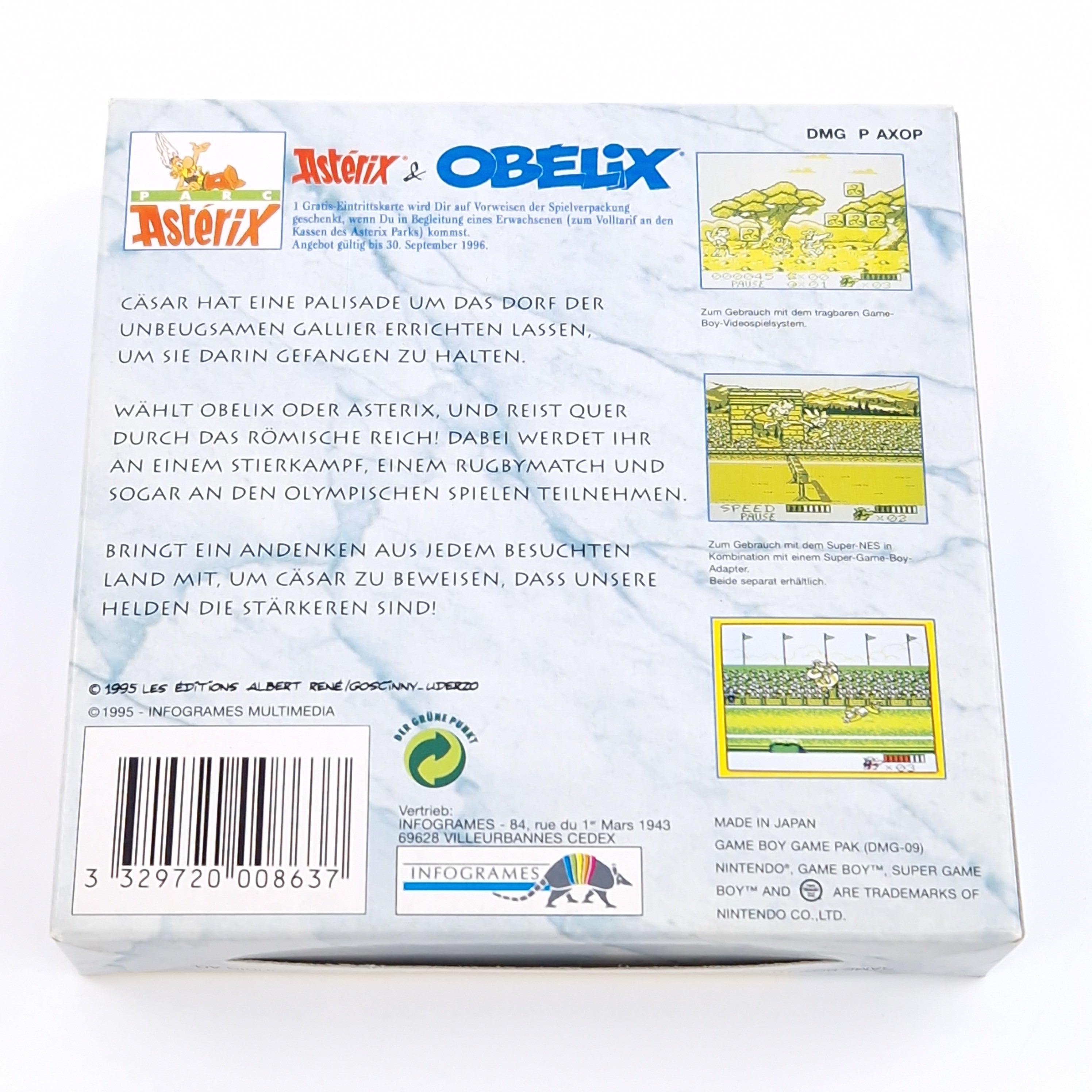 Nintendo Game Boy Spiel – Asterix & Obelix (OVP NOE-1)