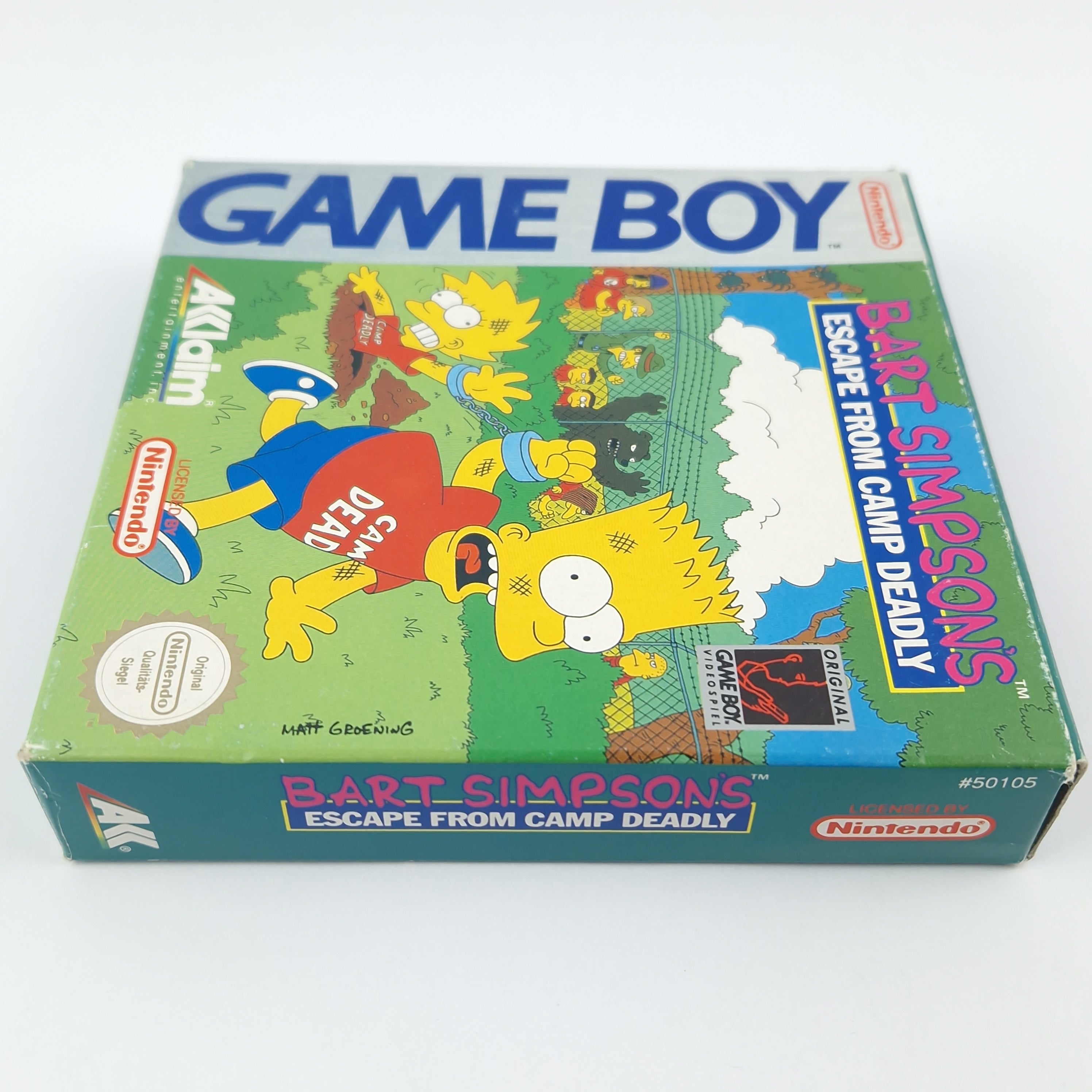 Nintendo Game Boy Spiel – Bart Simpsons Escape (OVP)