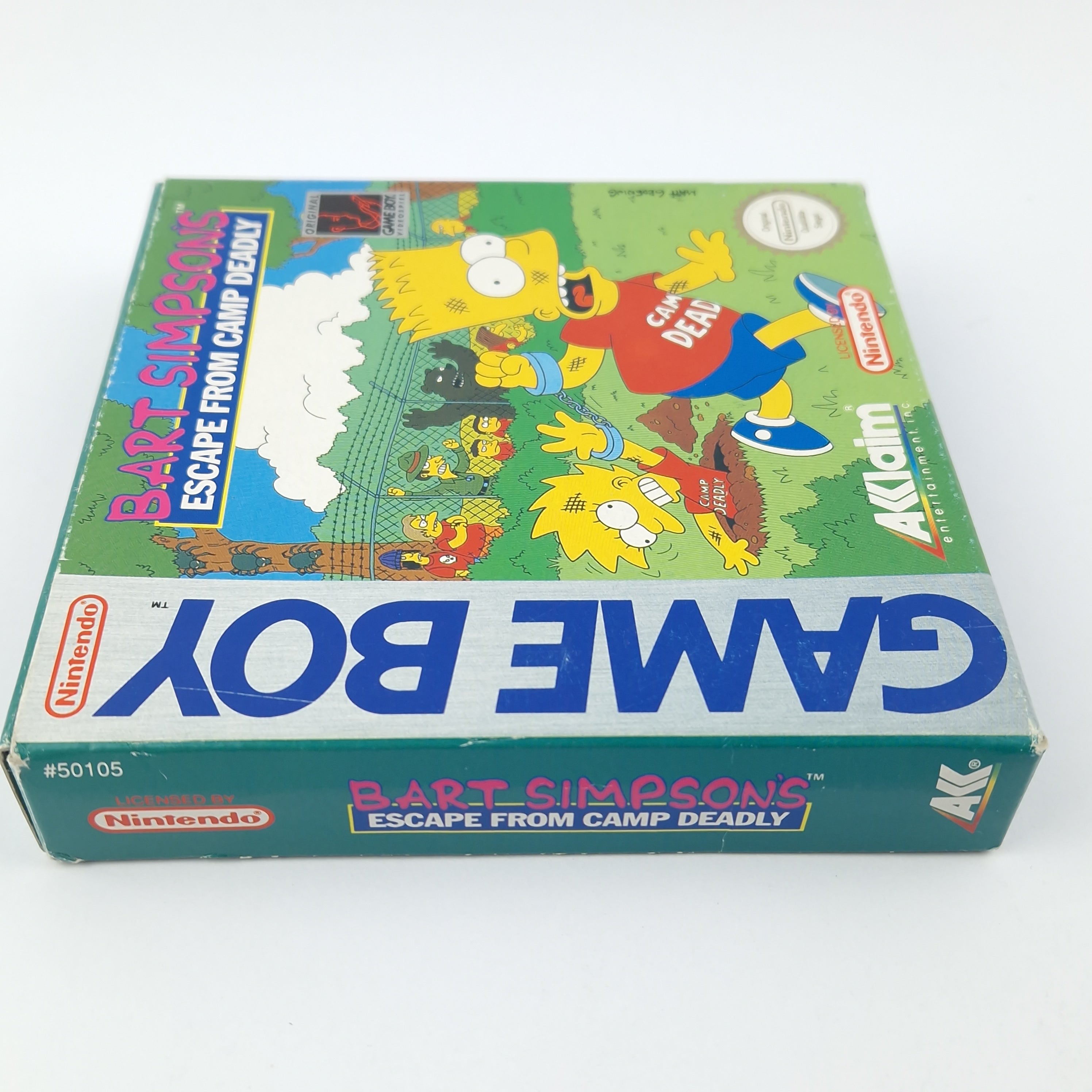 Nintendo Game Boy Spiel – Bart Simpsons Escape (OVP)