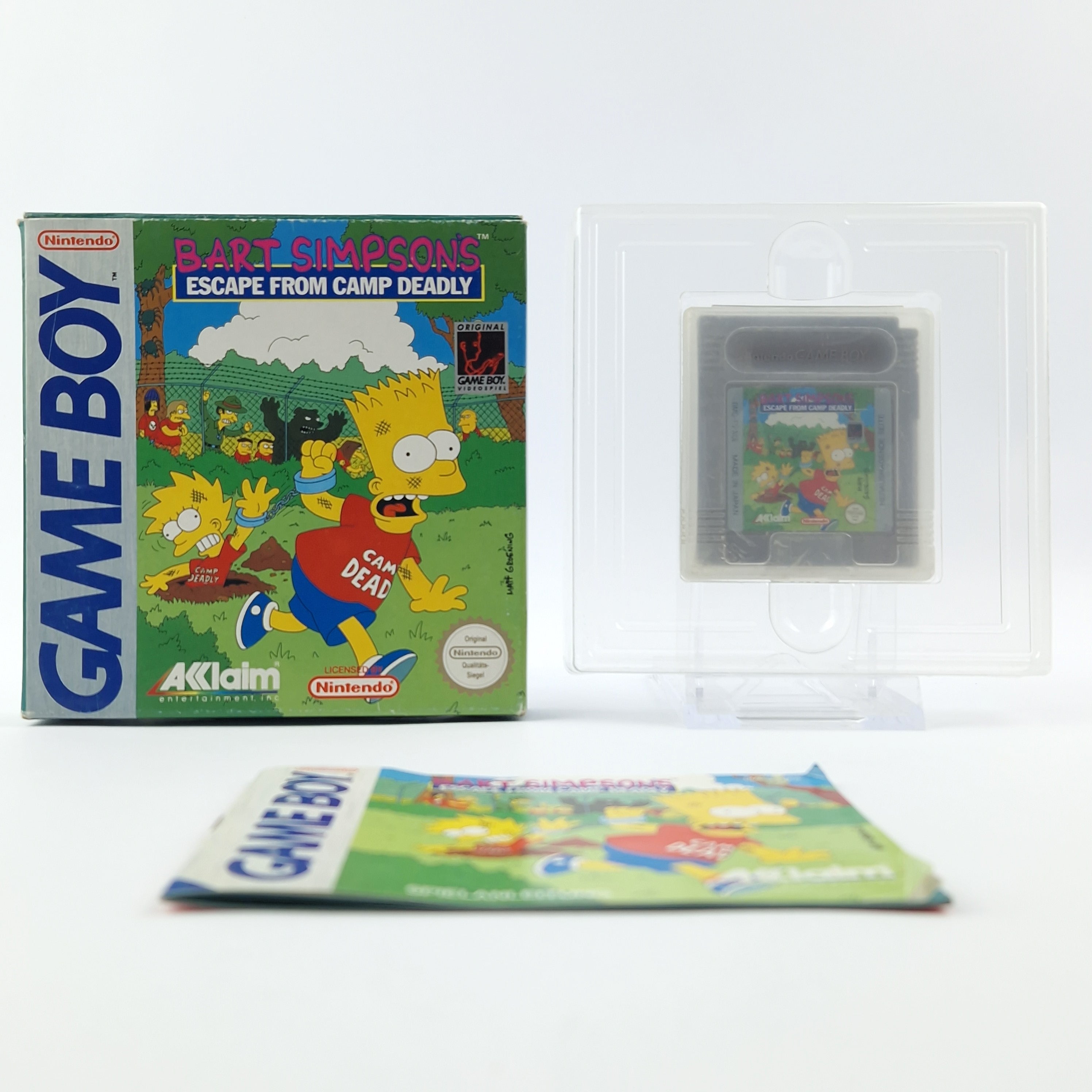 Nintendo Game Boy Spiel – Bart Simpsons Escape (OVP)