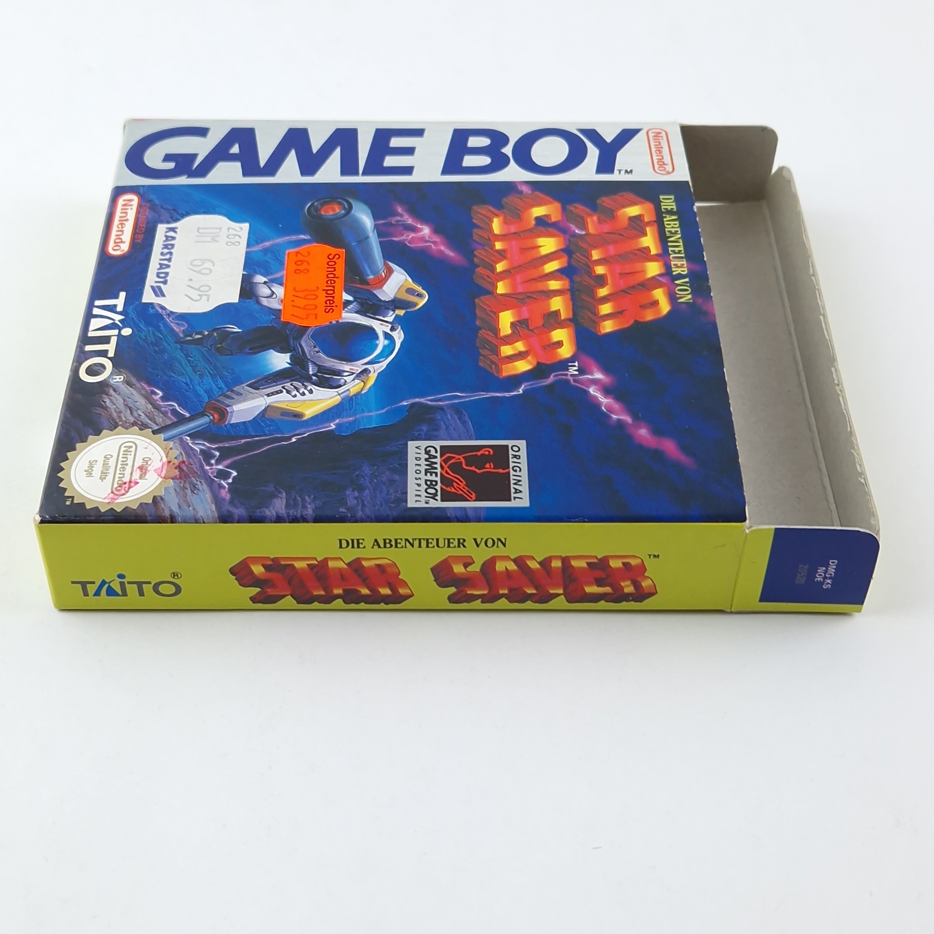 Nintendo Game Boy Spiel – Die Abenteuer von Star Saver OVP