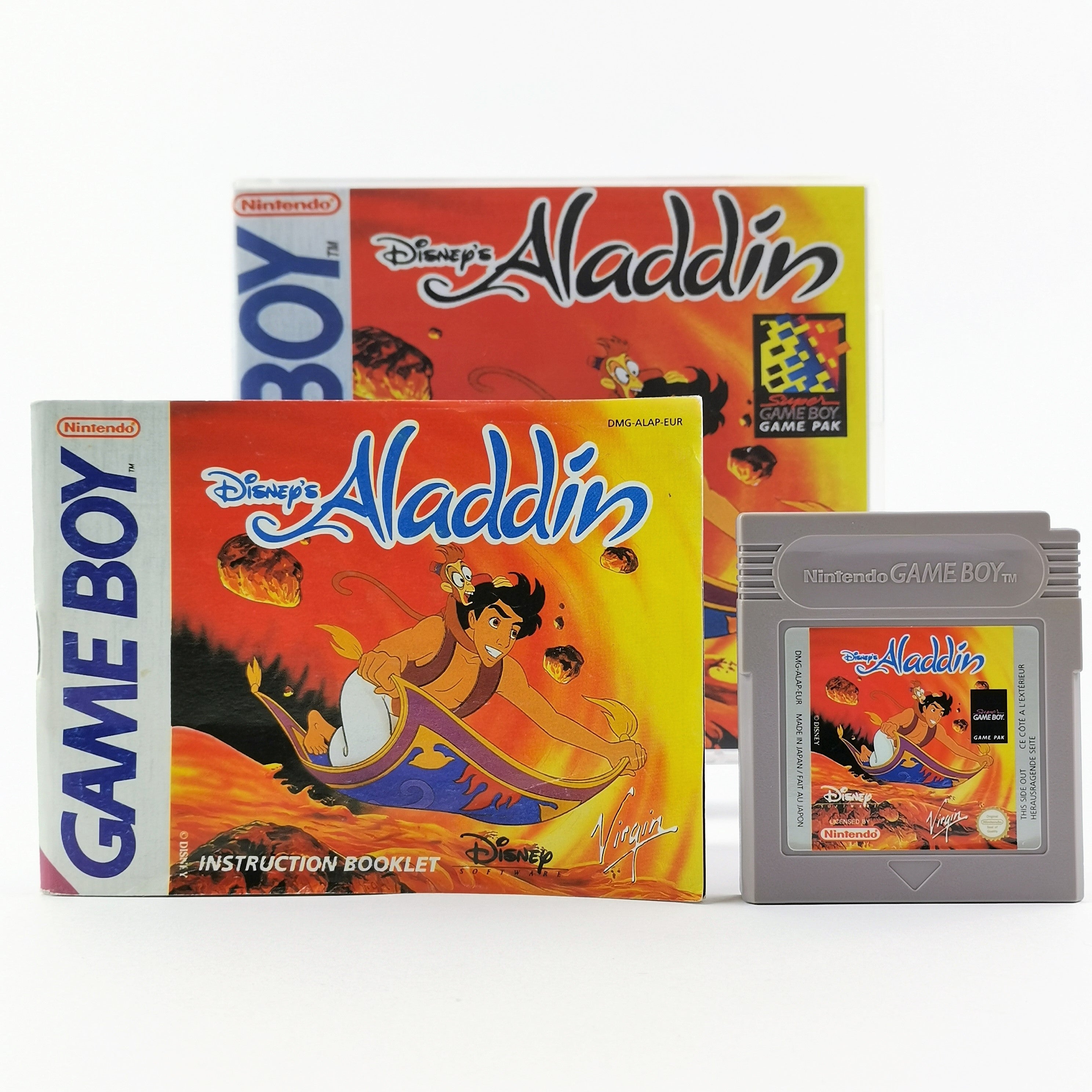 Nintendo Game Boy Spiel – Disneys Aladdin (Modul PAL)