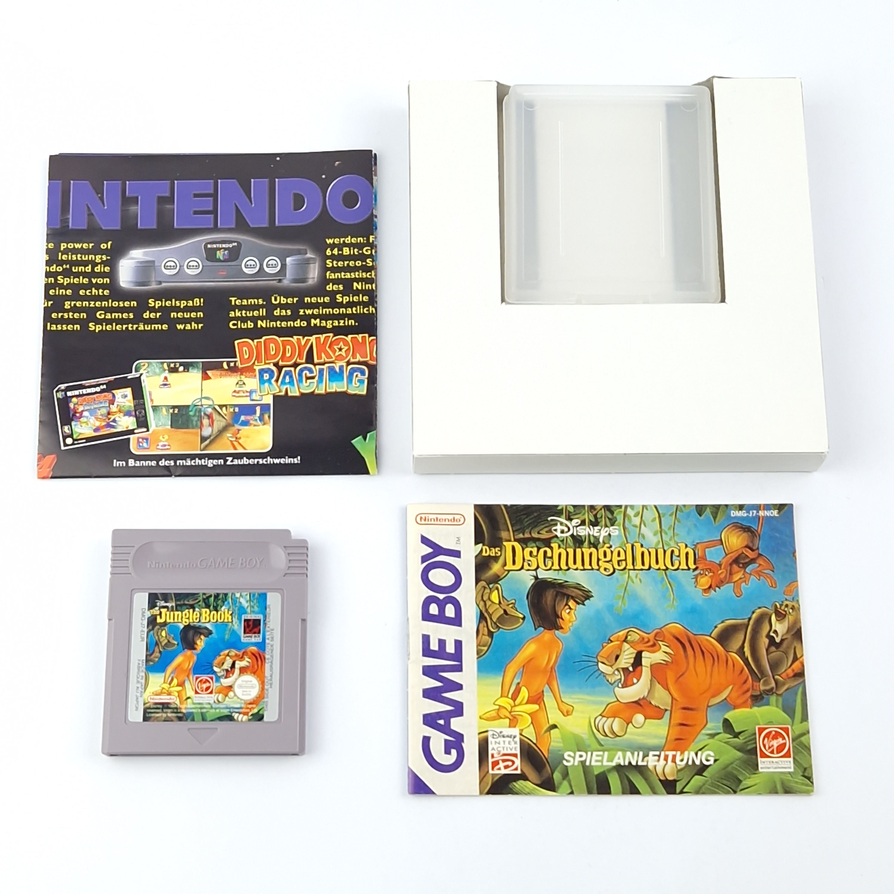 Nintendo Game Boy Spiel – Disneys Das Dschungelbuch OVP