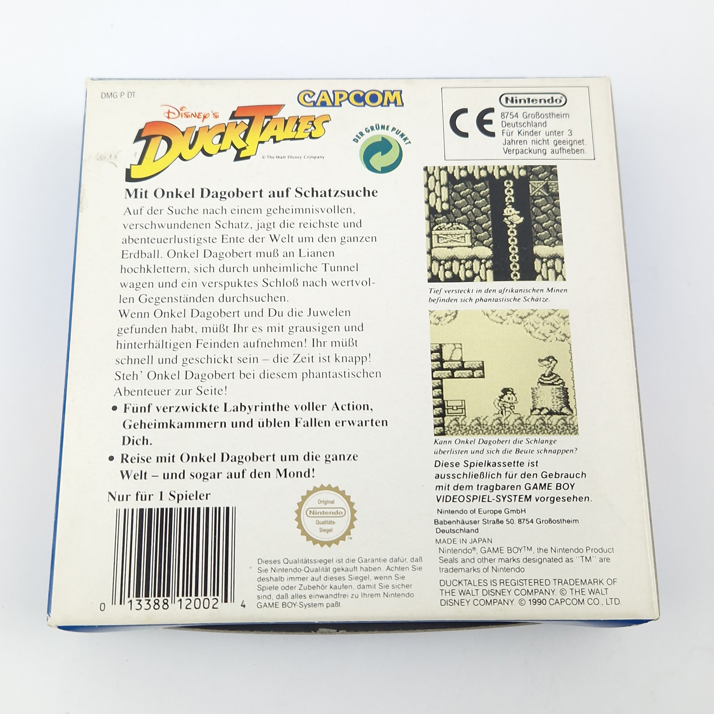 Nintendo Game Boy Spiel – Disneys Duck Tales (OVP PAL)