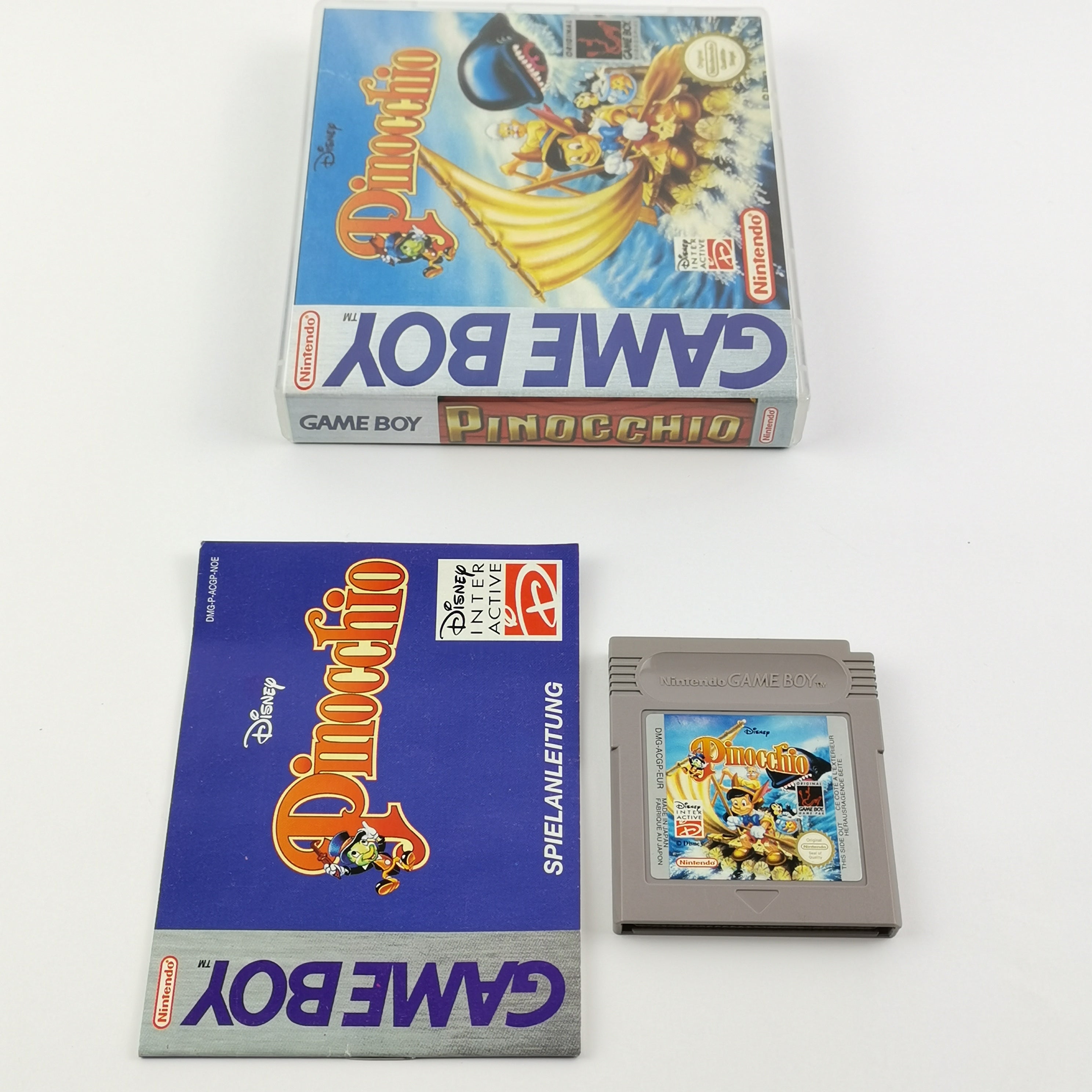 Nintendo Game Boy Spiel – Disneys Pinocchio PAL Modul