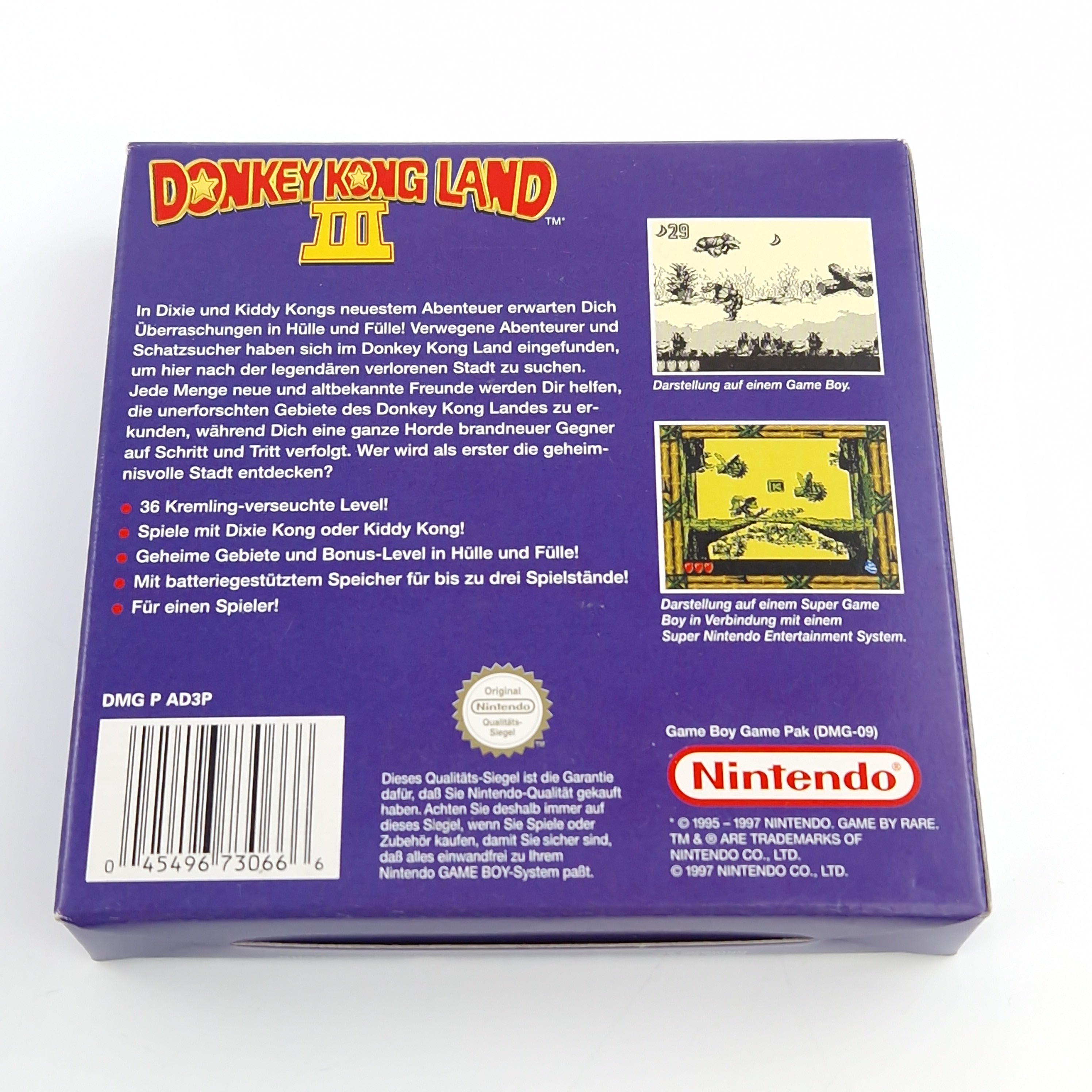 Nintendo Game Boy Spiel – Donkey Kong Land III OVP