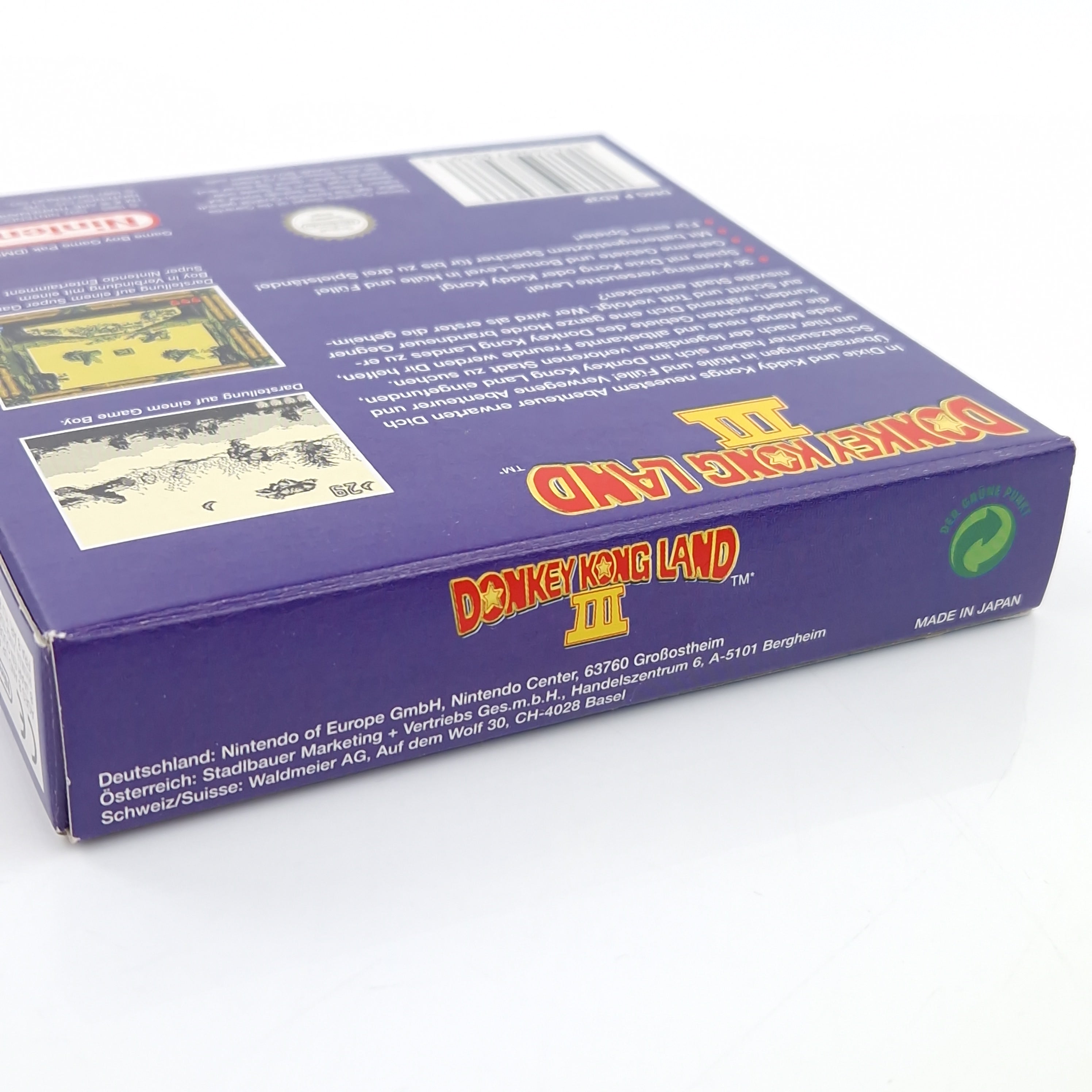 Nintendo Game Boy Spiel – Donkey Kong Land III OVP