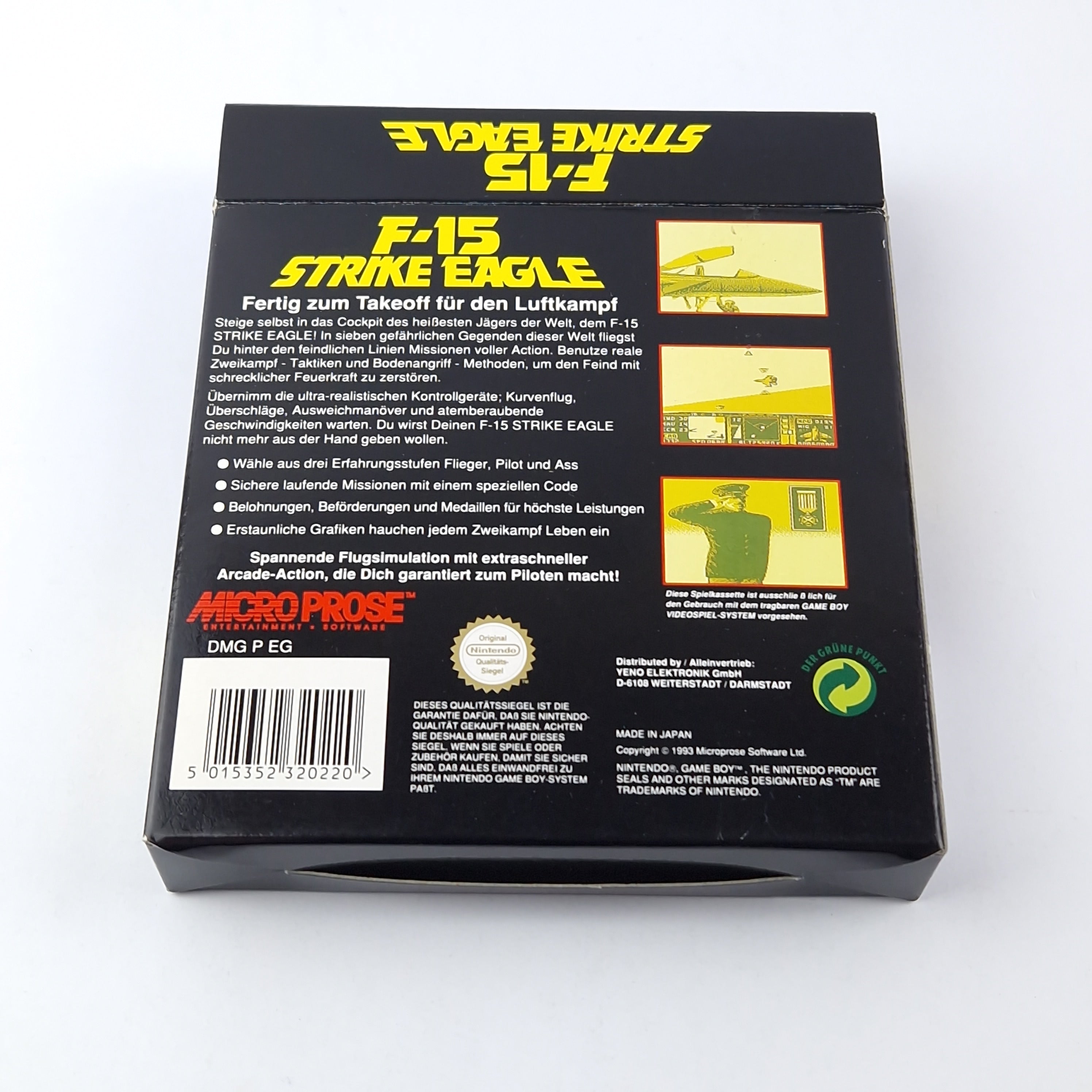 Nintendo Game Boy Spiel – F-15 Strike Eagle (OVP)