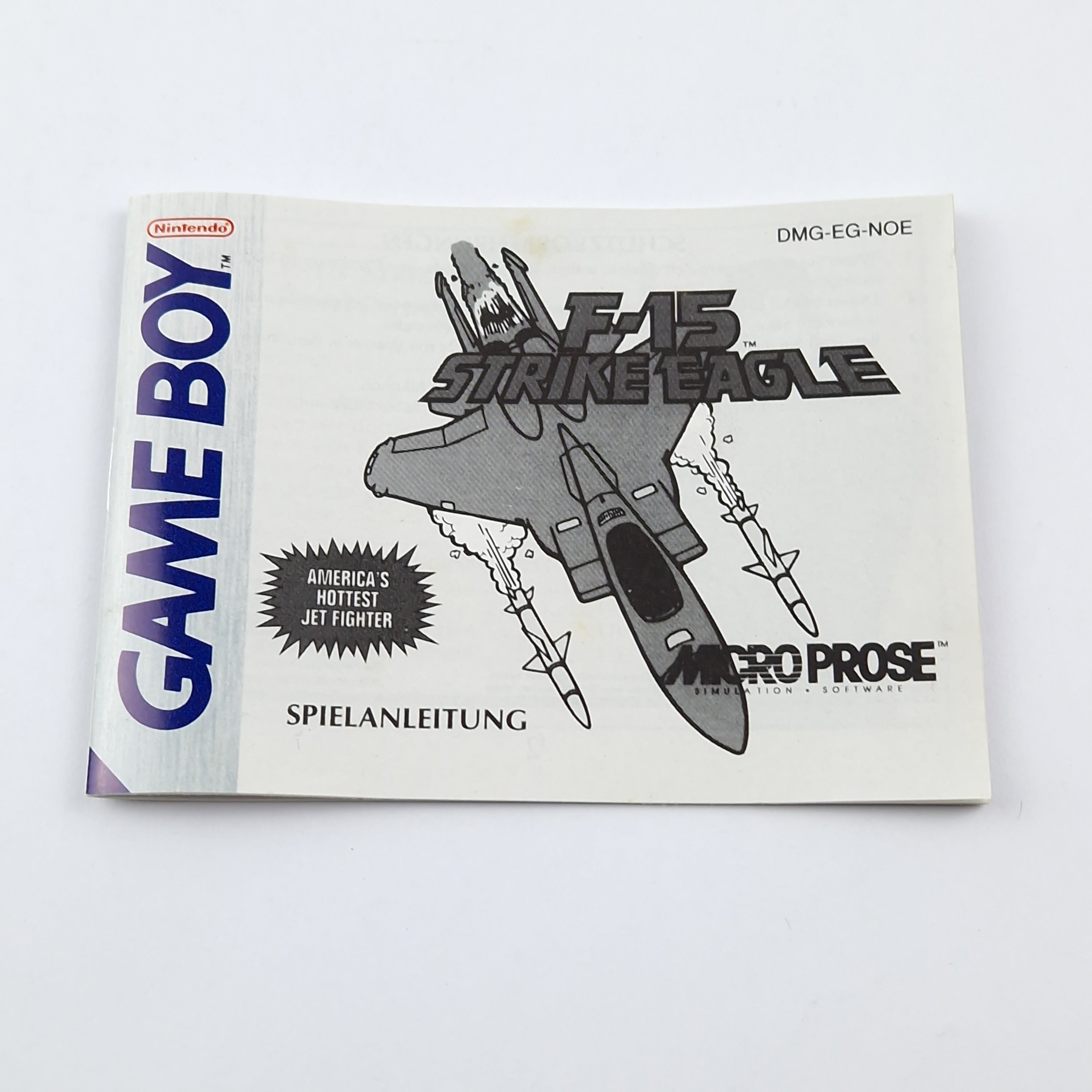 Nintendo Game Boy Spiel – F-15 Strike Eagle (OVP)