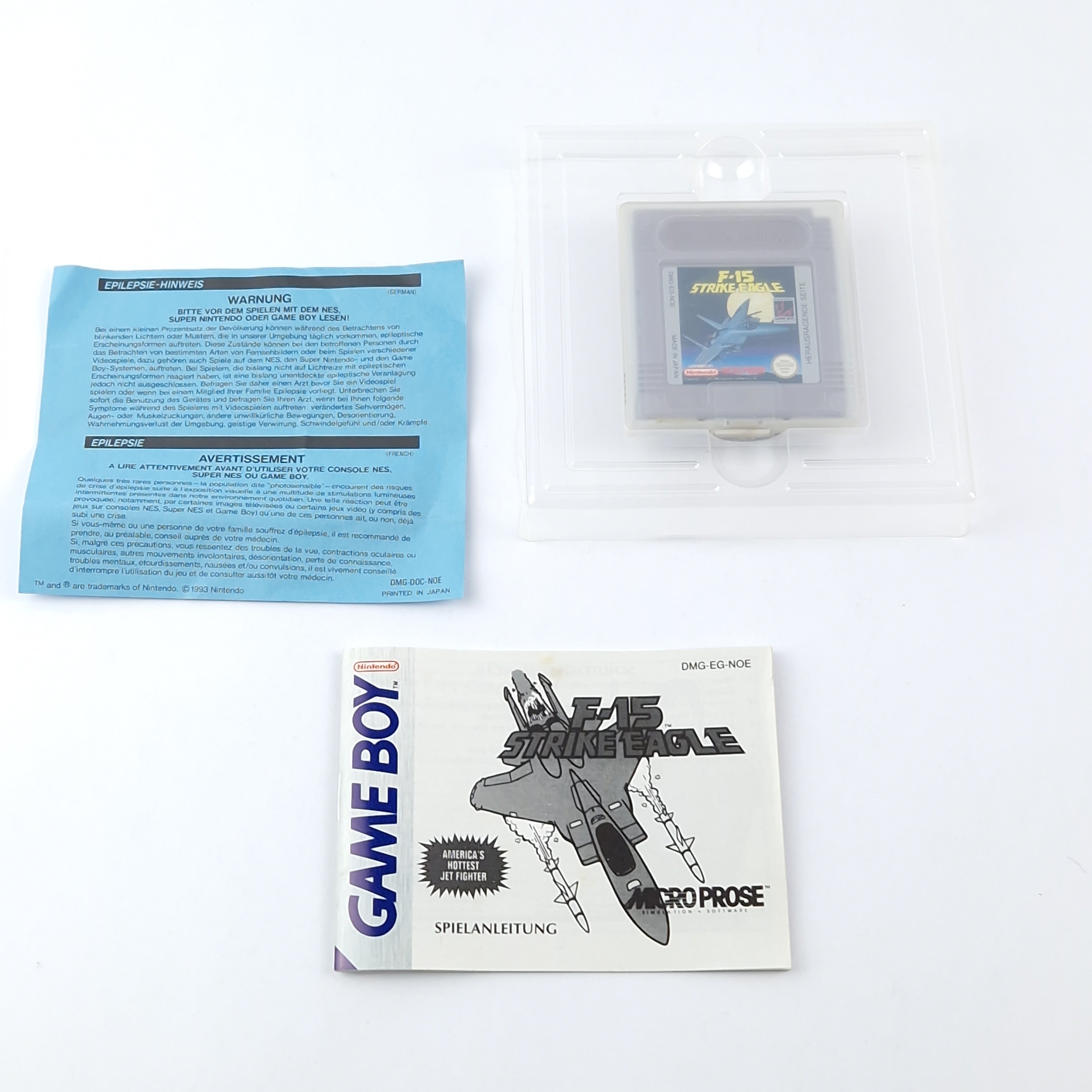 Nintendo Game Boy Spiel – F-15 Strike Eagle (OVP)