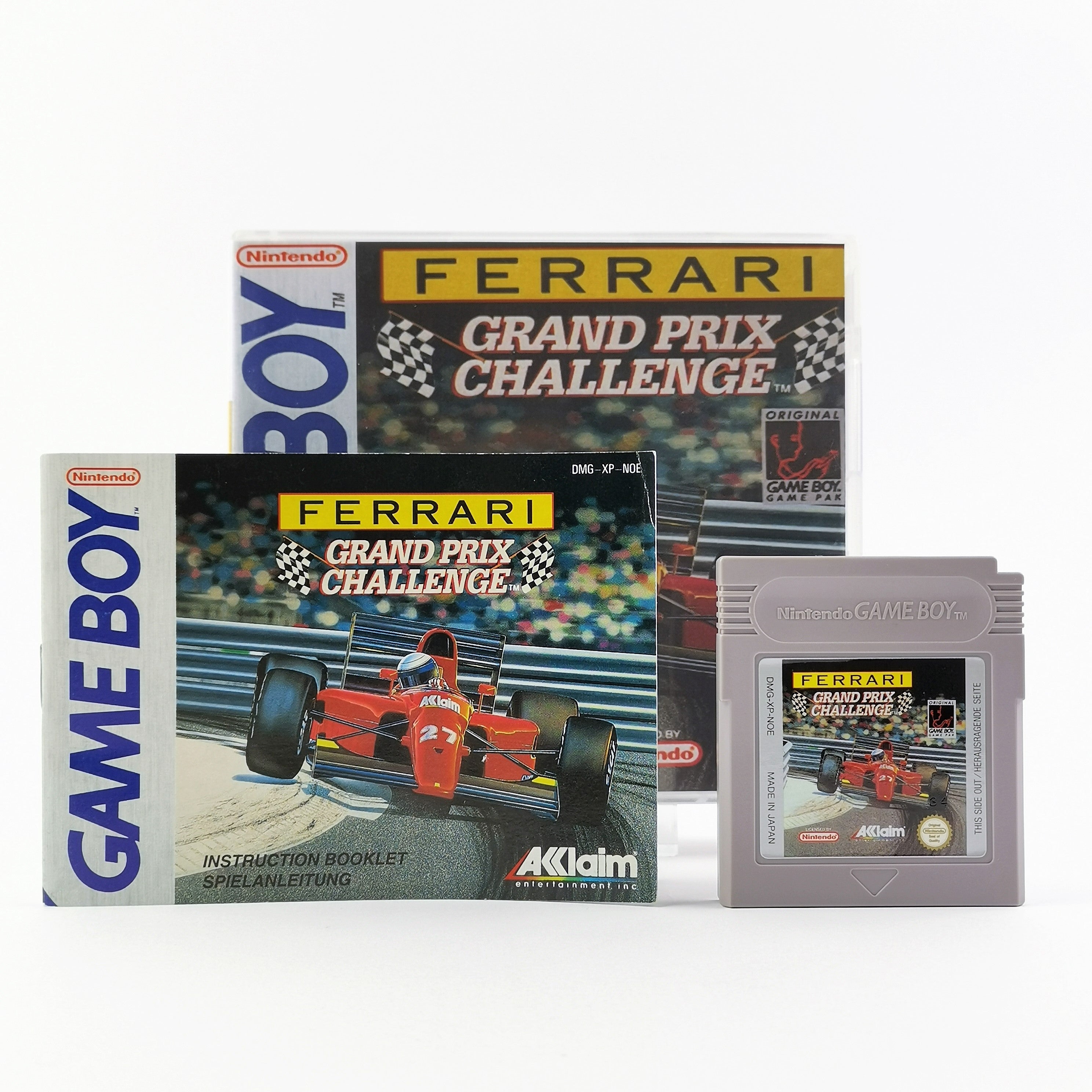Nintendo Game Boy Classic Spiel: Ferrari Grand Prix - Modul & Anleitung PAL NOE
