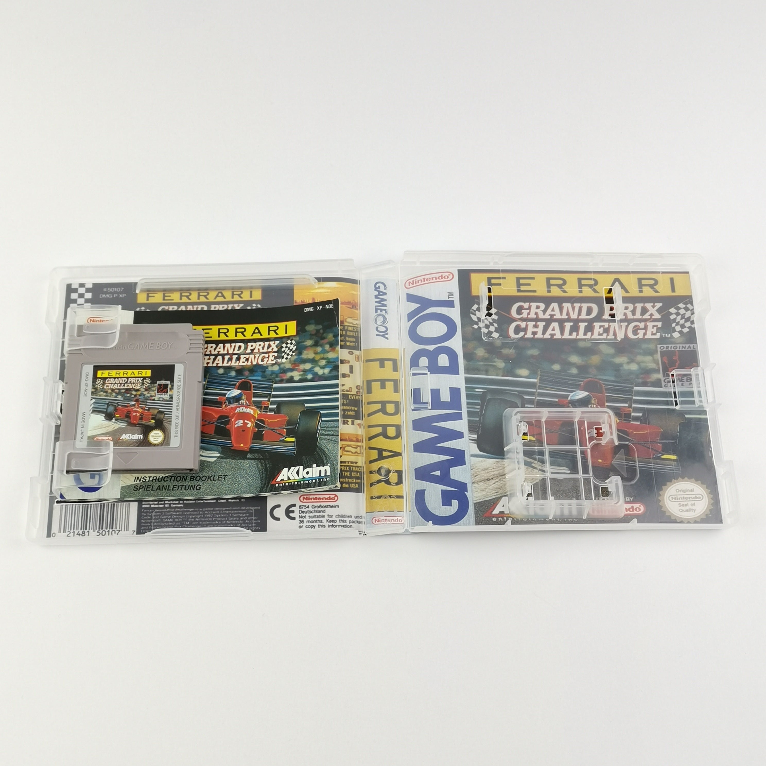 Nintendo Game Boy Classic Spiel: Ferrari Grand Prix - Modul & Anleitung PAL NOE