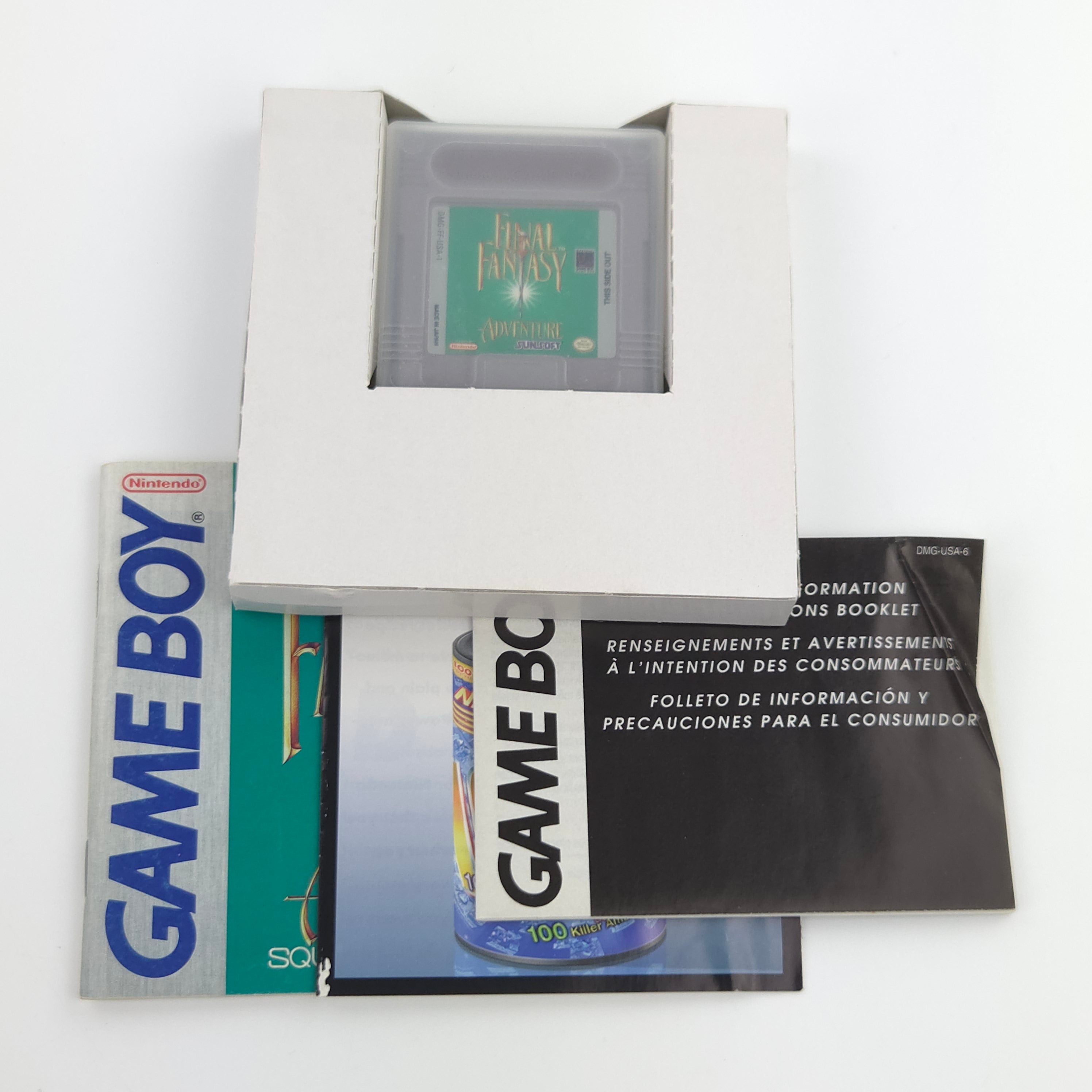 Nintendo Game Boy Spiel – Final Fantasy Adventure (OVP)