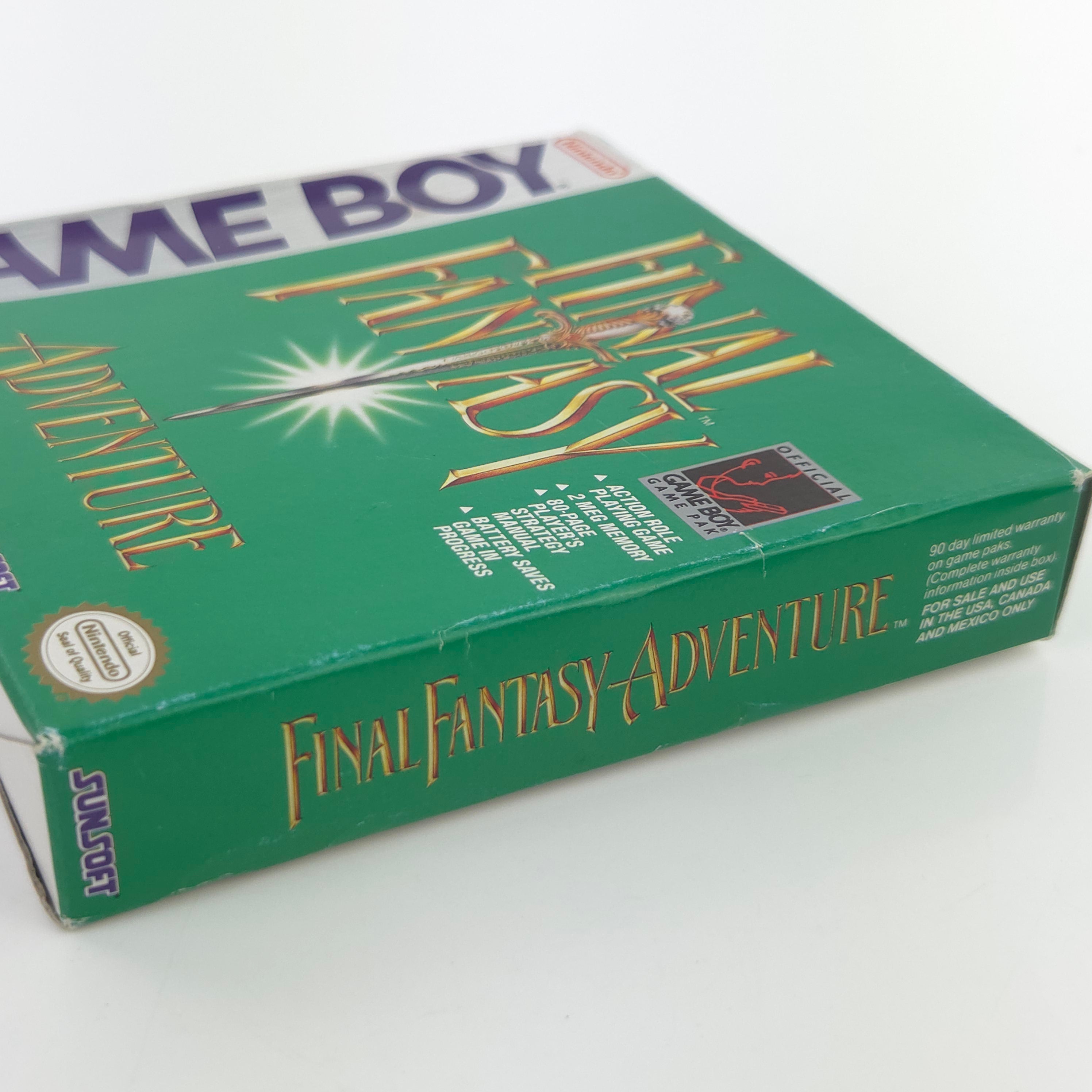 Nintendo Game Boy Spiel – Final Fantasy Adventure (OVP)