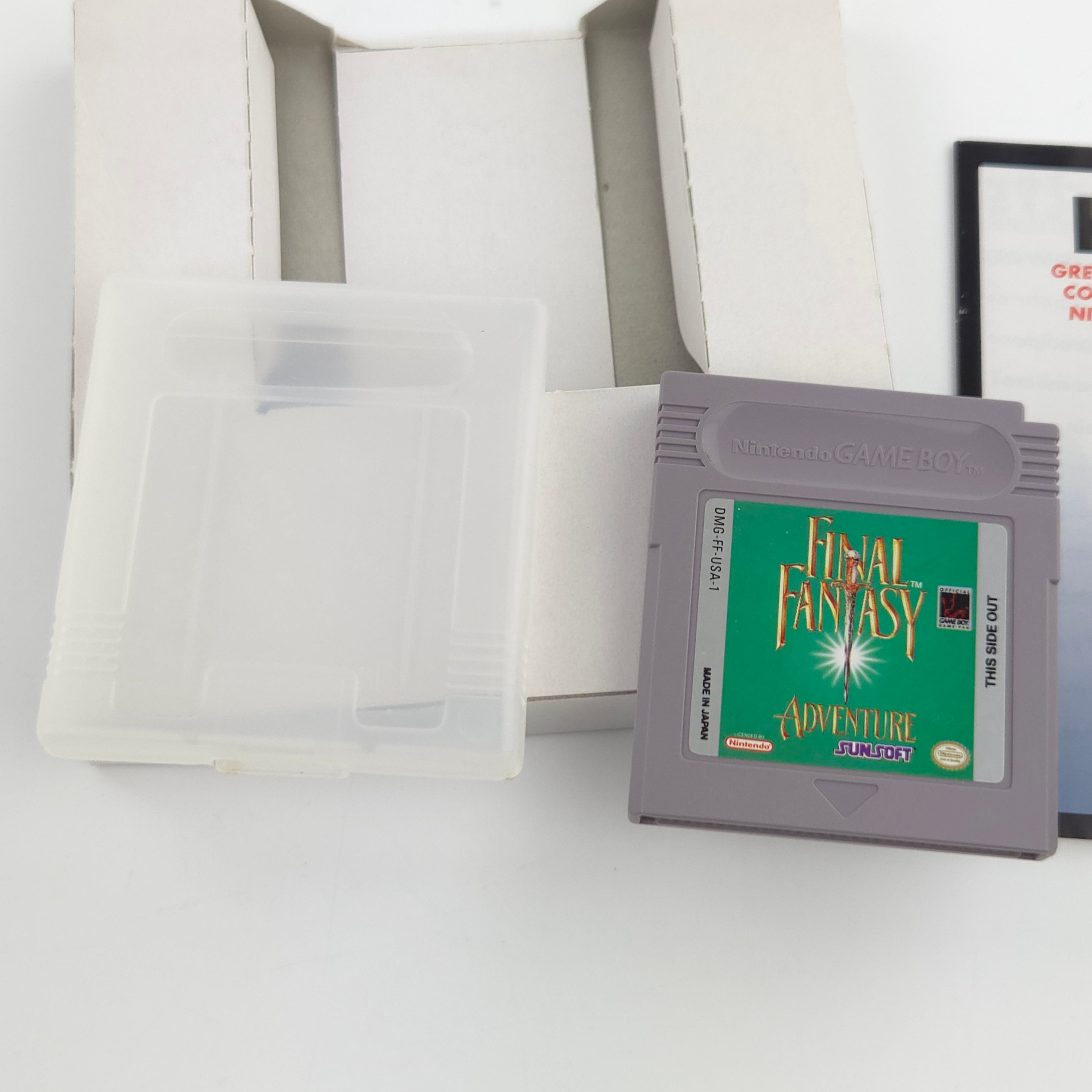 Nintendo Game Boy Spiel – Final Fantasy Adventure (OVP)