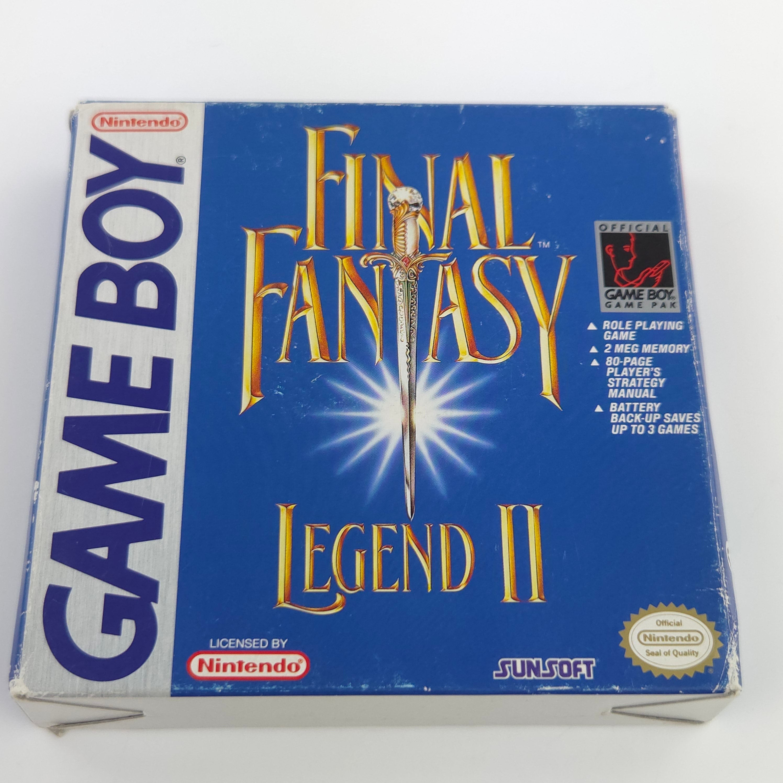 Nintendo Game Boy Spiel – Final Fantasy Legend II (OVP)