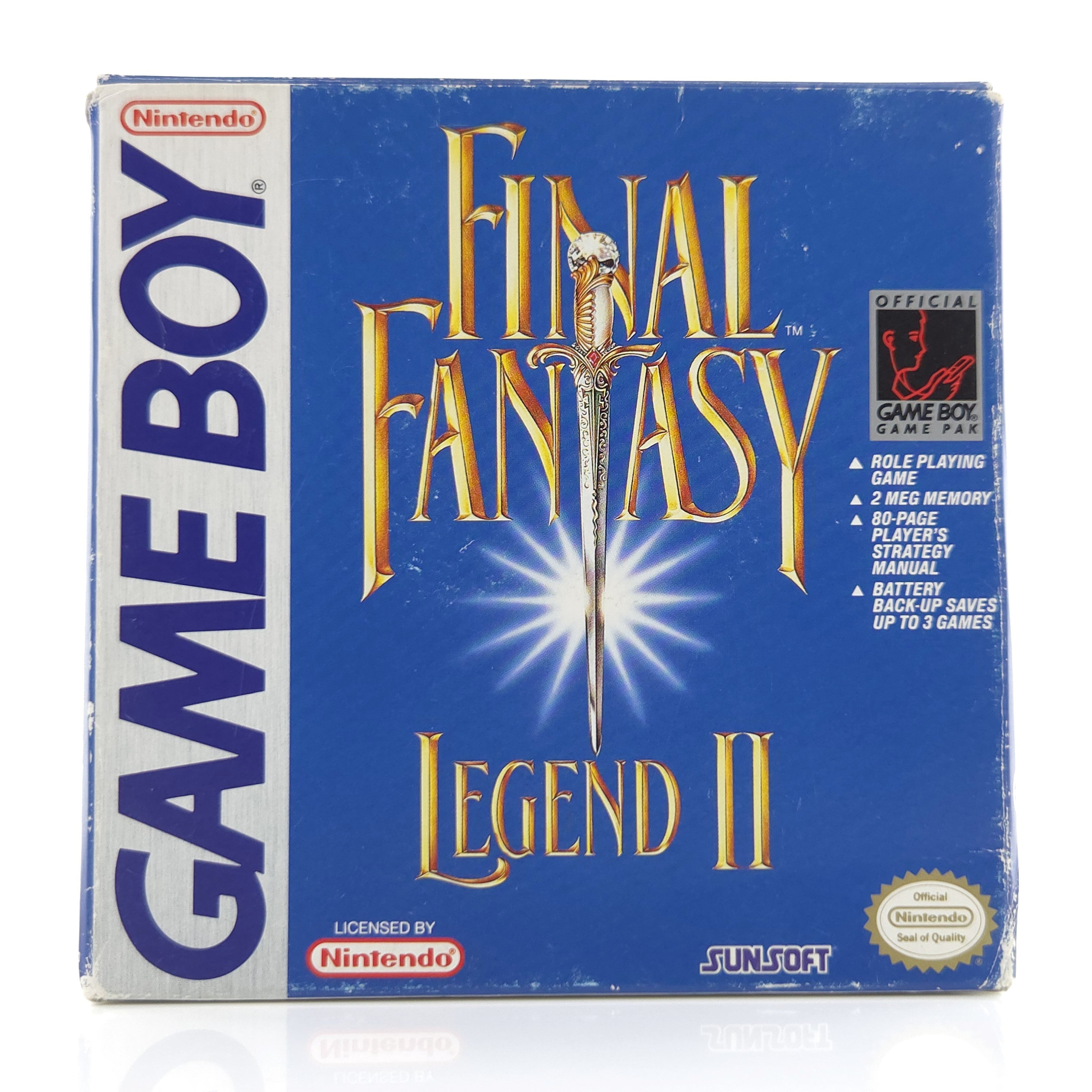 Nintendo Game Boy Spiel – Final Fantasy Legend II (OVP)