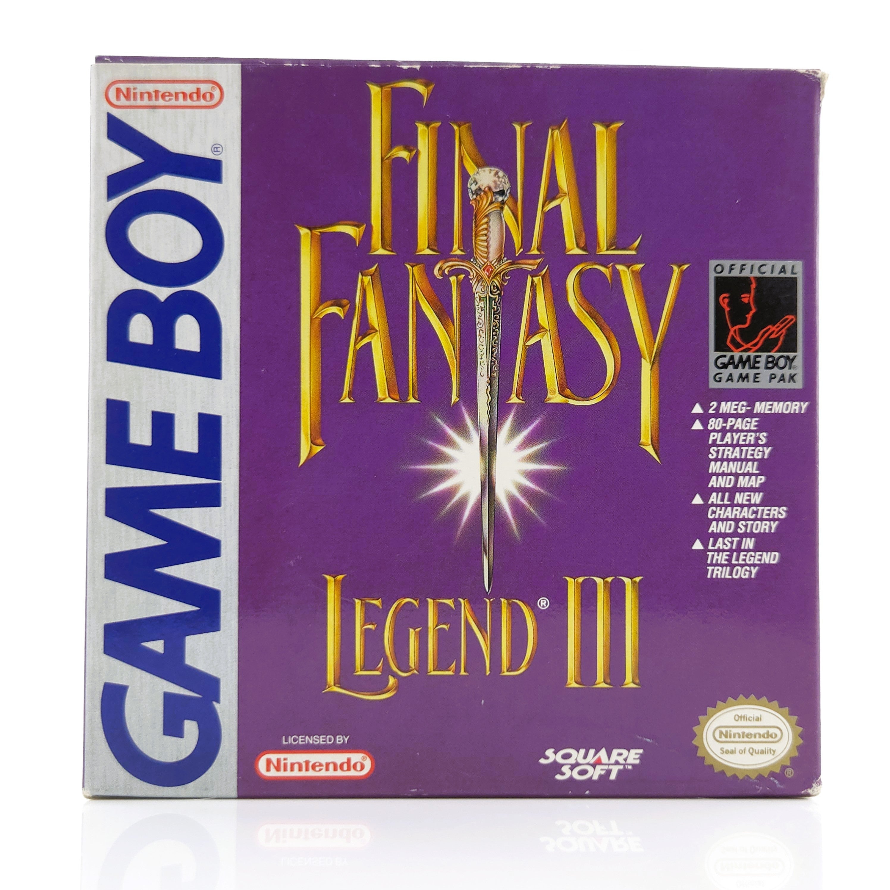 Game Boy Spiel – Final Fantasy Legend III OVP NTSC-USA