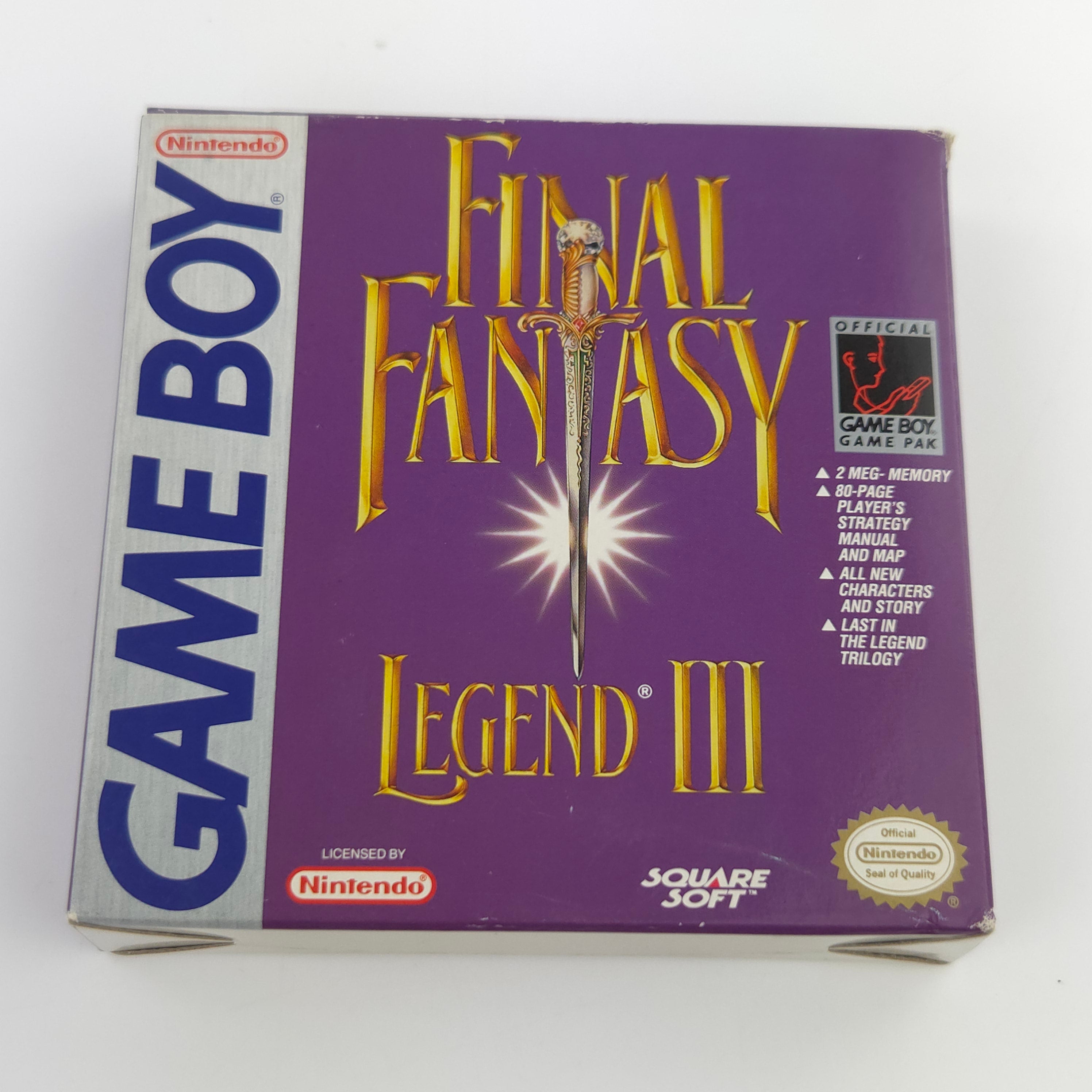 Game Boy Spiel – Final Fantasy Legend III OVP NTSC-USA