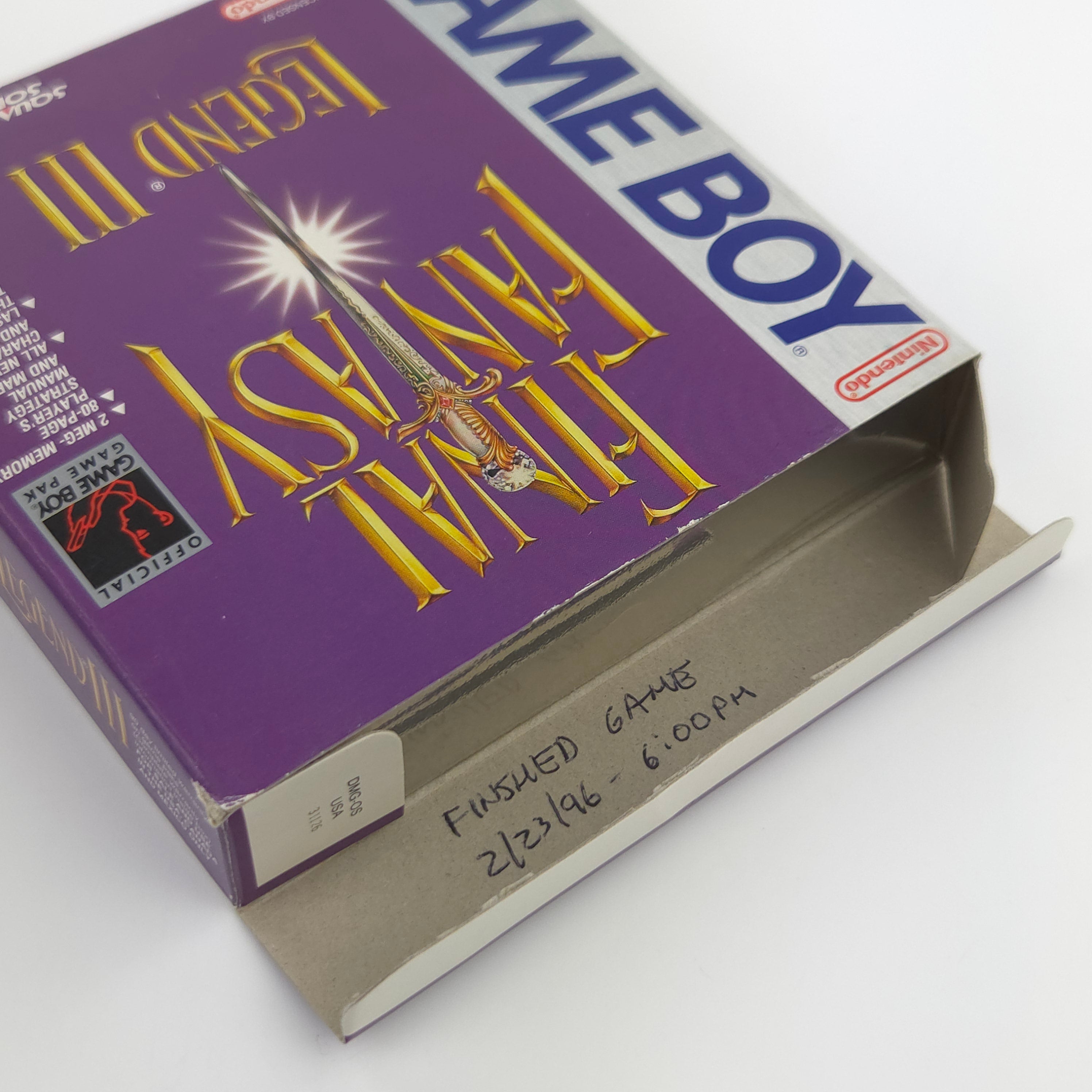 Game Boy Spiel – Final Fantasy Legend III OVP NTSC-USA