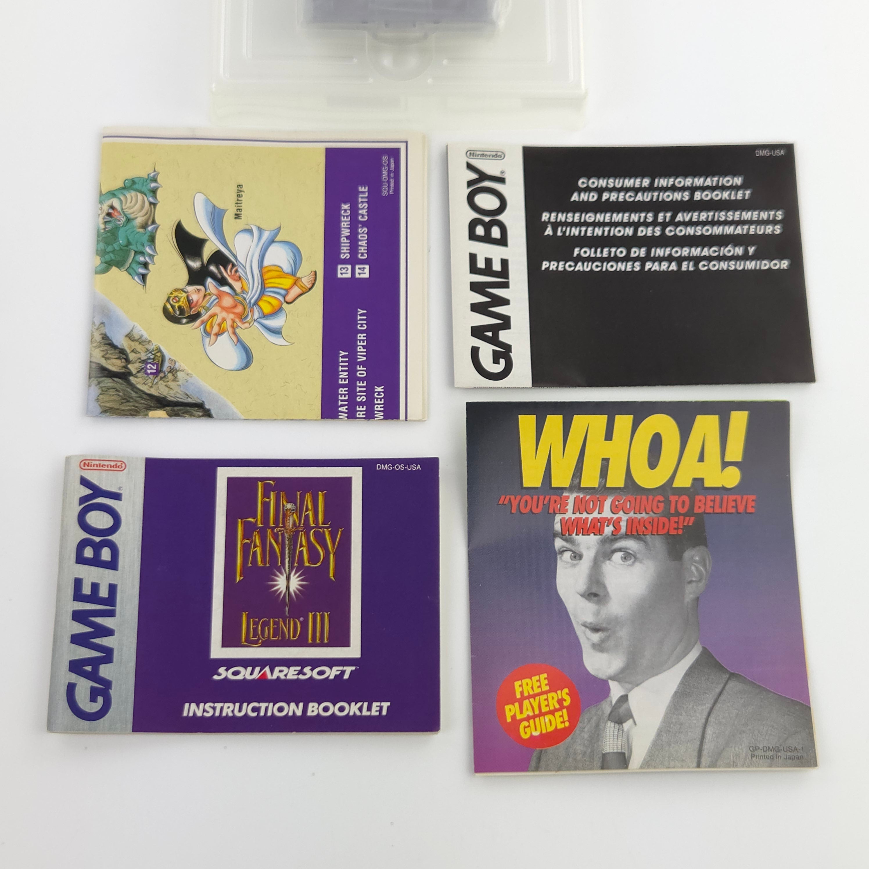 Game Boy Spiel – Final Fantasy Legend III OVP NTSC-USA