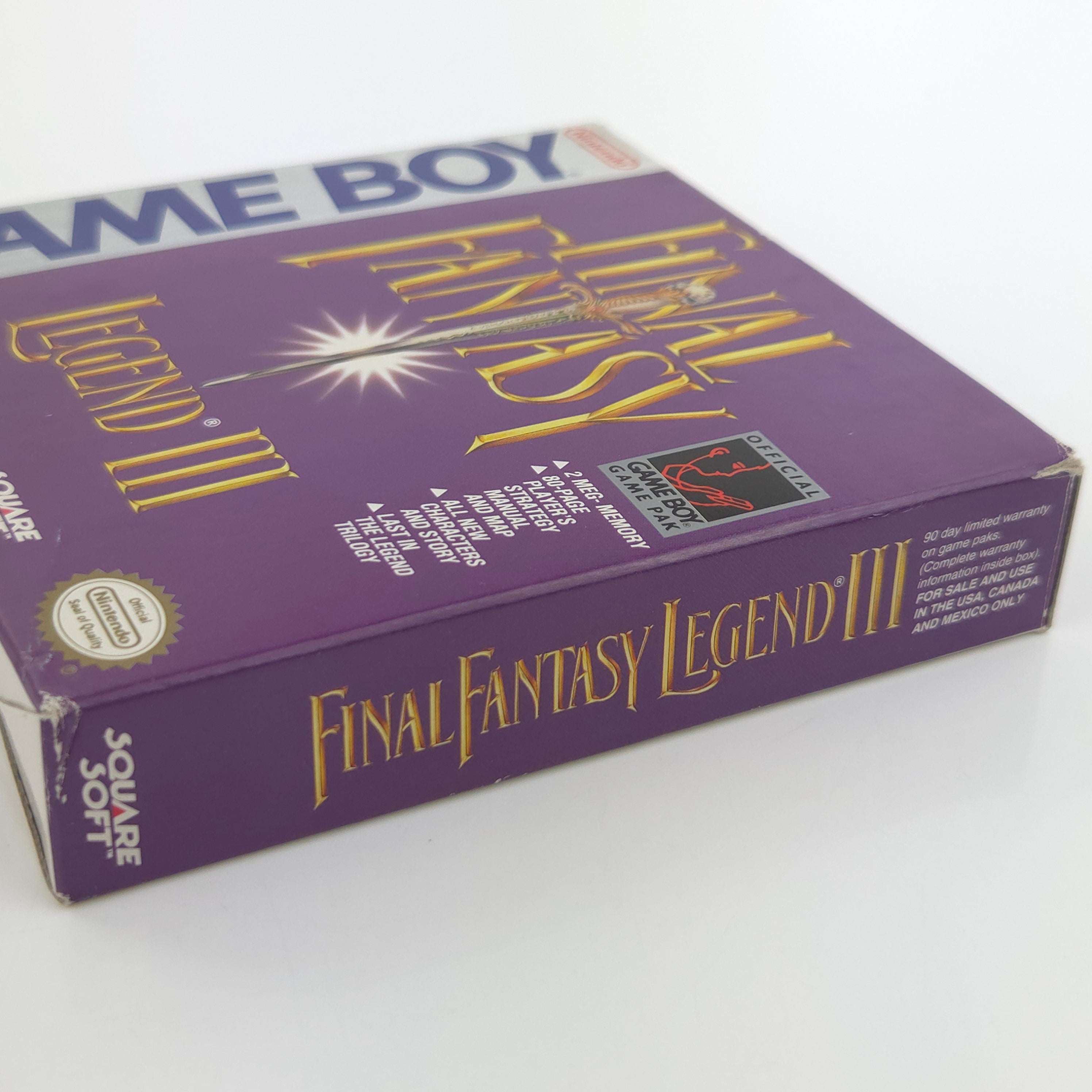 Game Boy Spiel – Final Fantasy Legend III OVP NTSC-USA