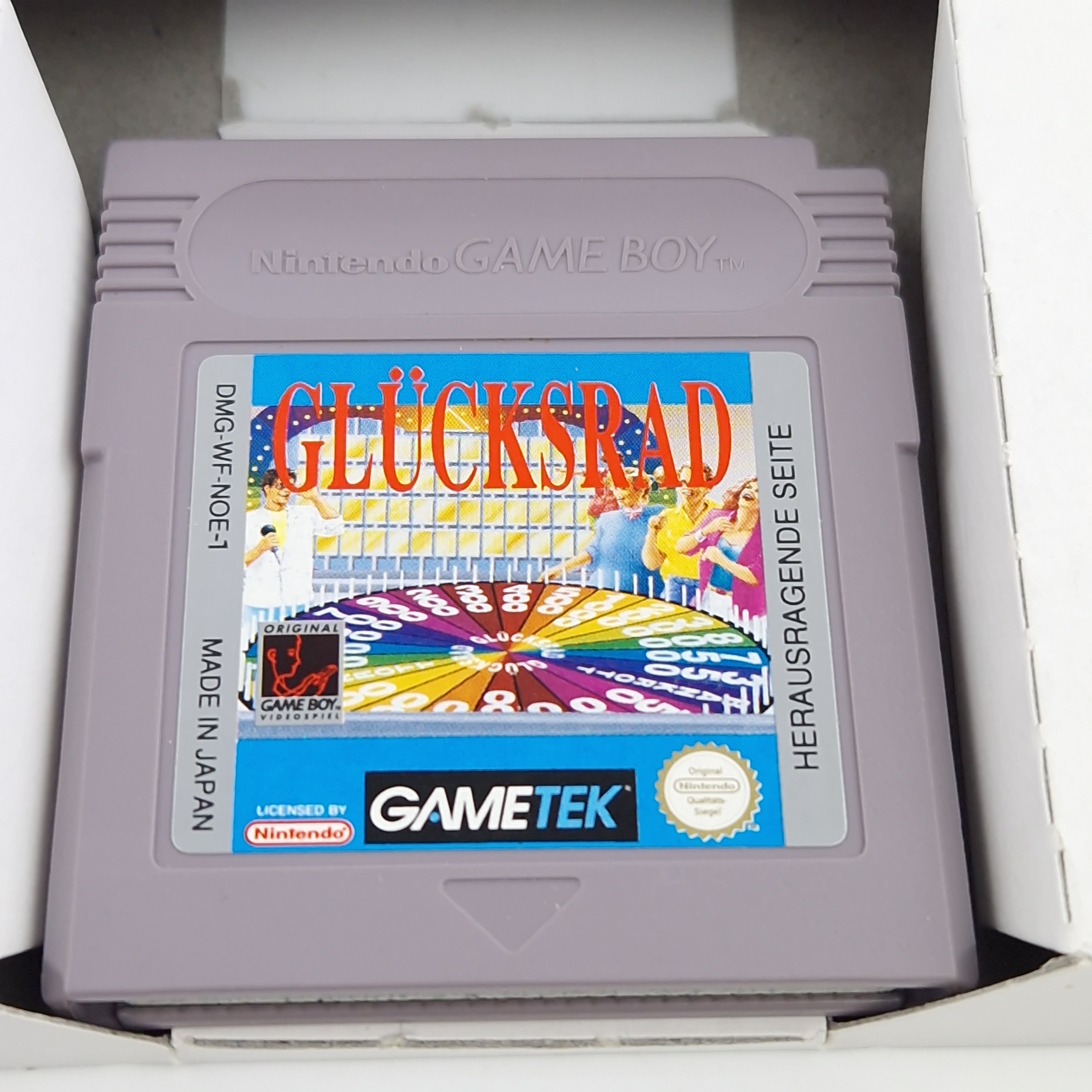 Nintendo Game Boy Spiel – Glücksrad Modul OVP PAL NOE-1