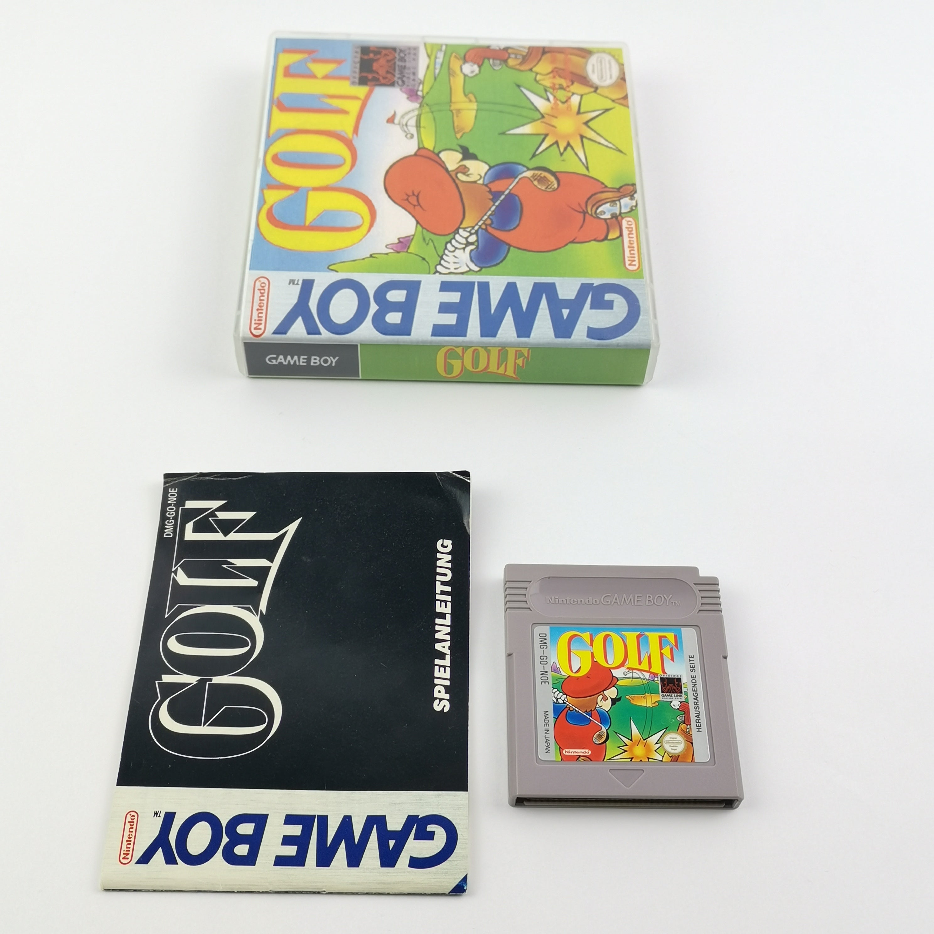 Nintendo Game Boy Classic Spiel: Golf - Modul & Anleitung | GB PAL NOE