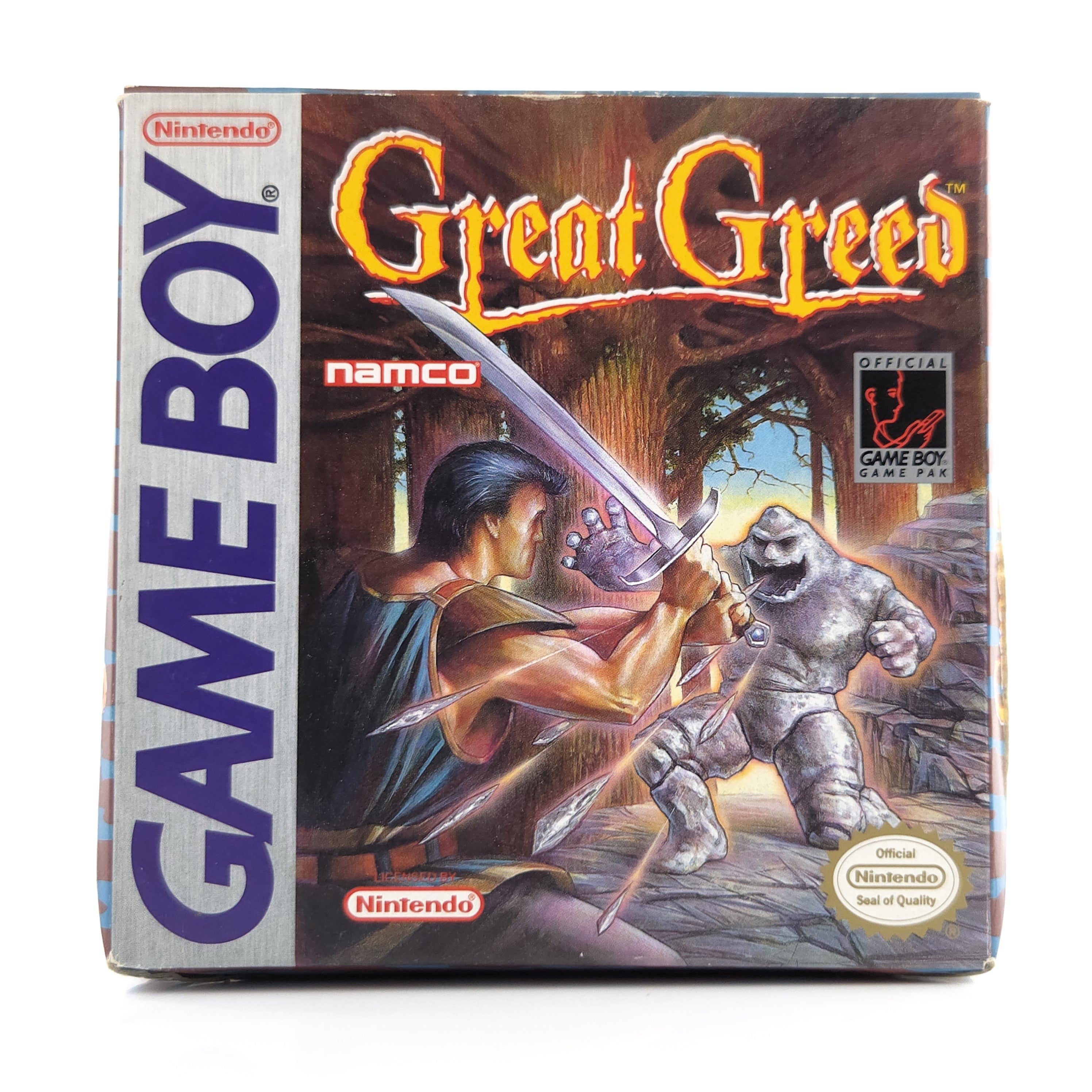 Game Boy Spiel – Great Greed OVP (NTSC-USA)