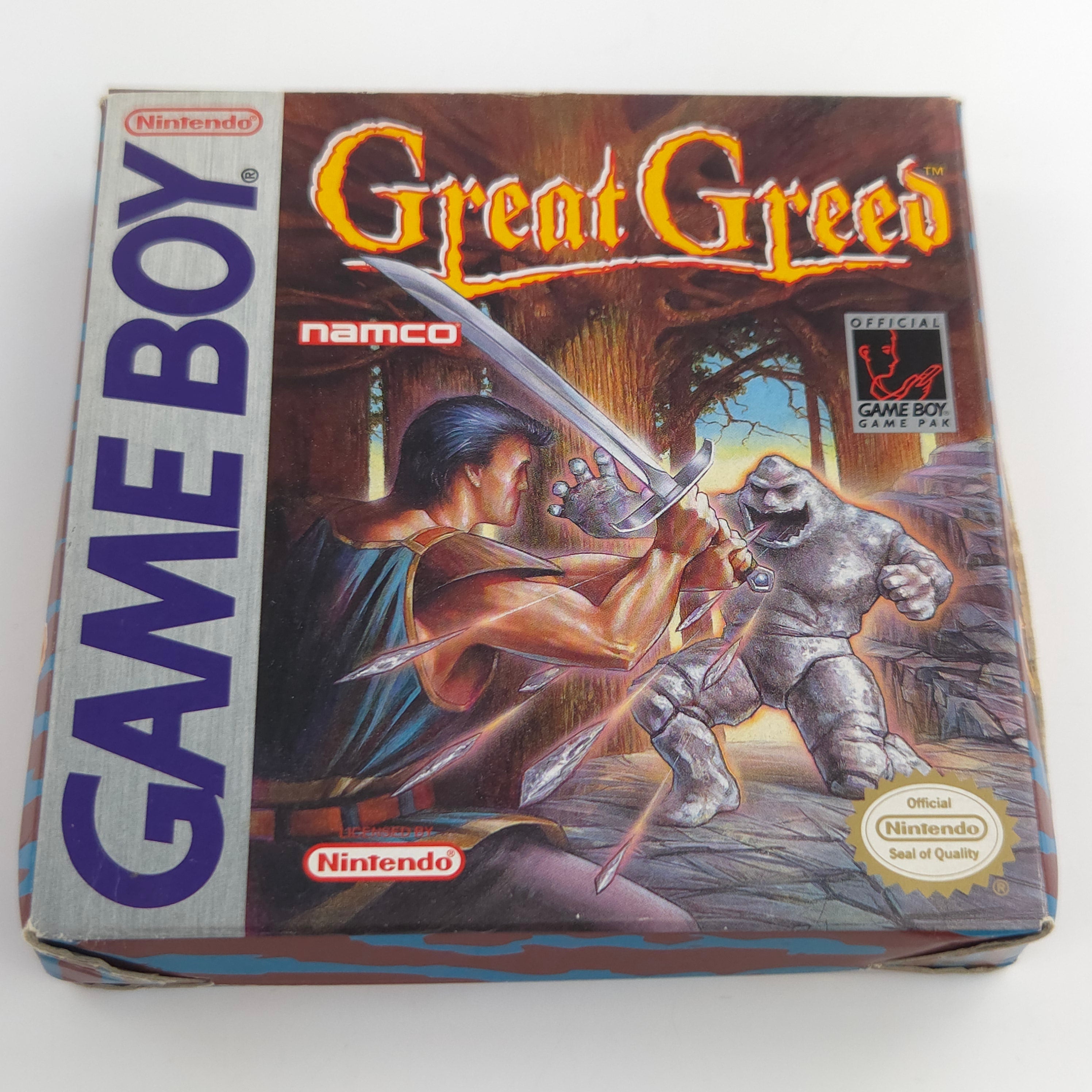 Game Boy Spiel – Great Greed OVP (NTSC-USA)