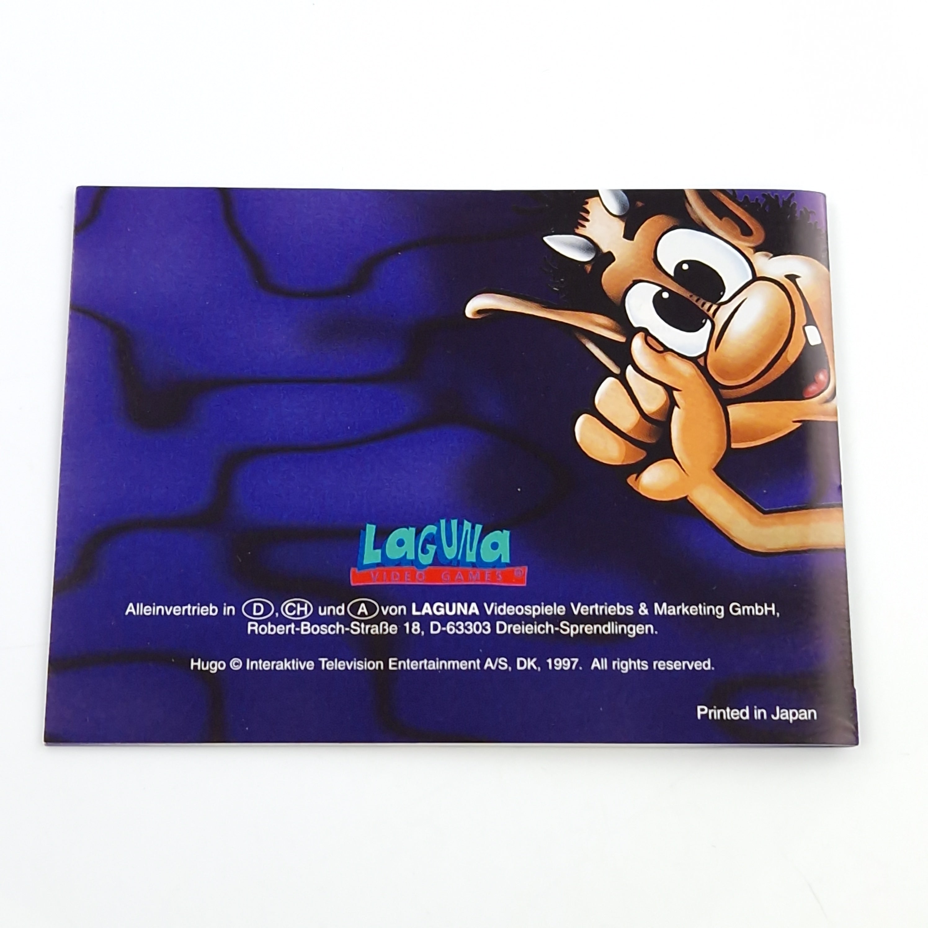 Nintendo Game Boy Spiel – Hugo 2 Modul Anleitung OVP PAL