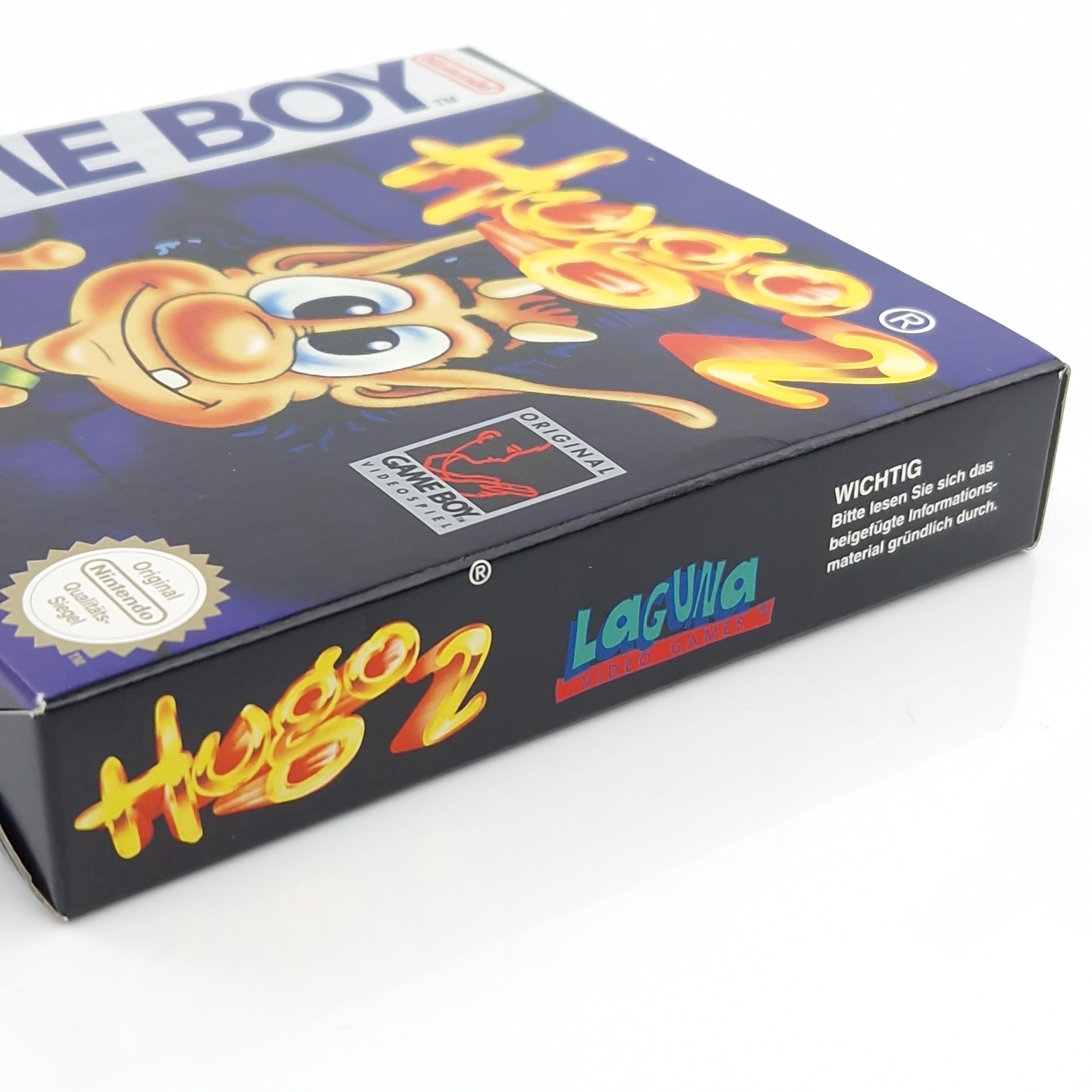 Nintendo Game Boy Spiel – Hugo 2 Modul Anleitung OVP PAL