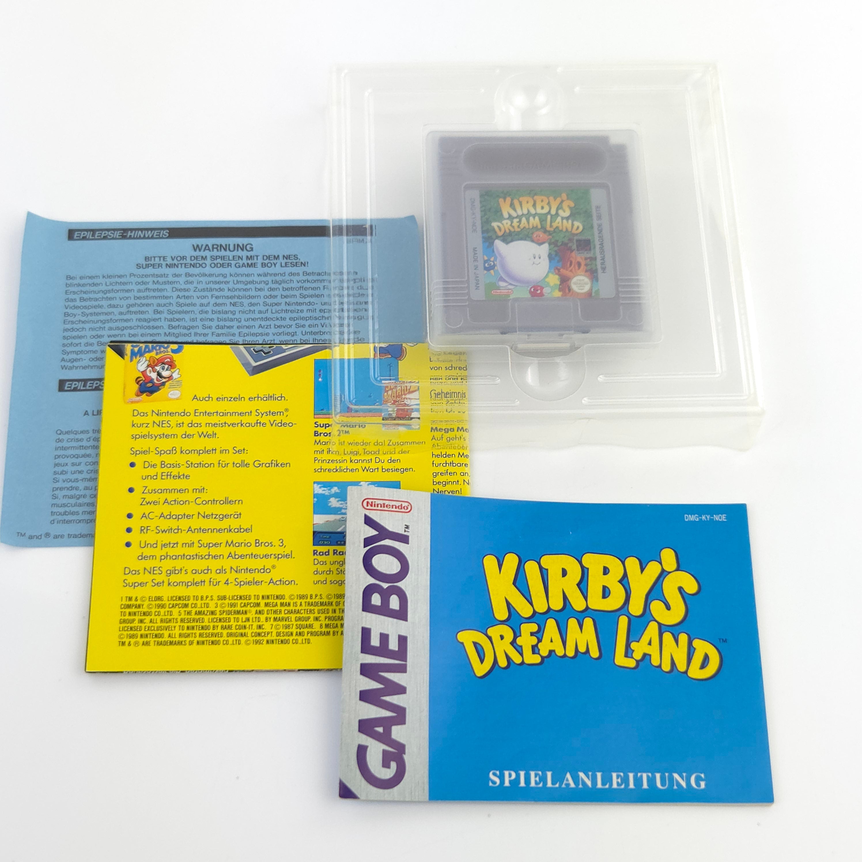 Game Boy Spiel – Kirbys Dream Land (PAL OVP)