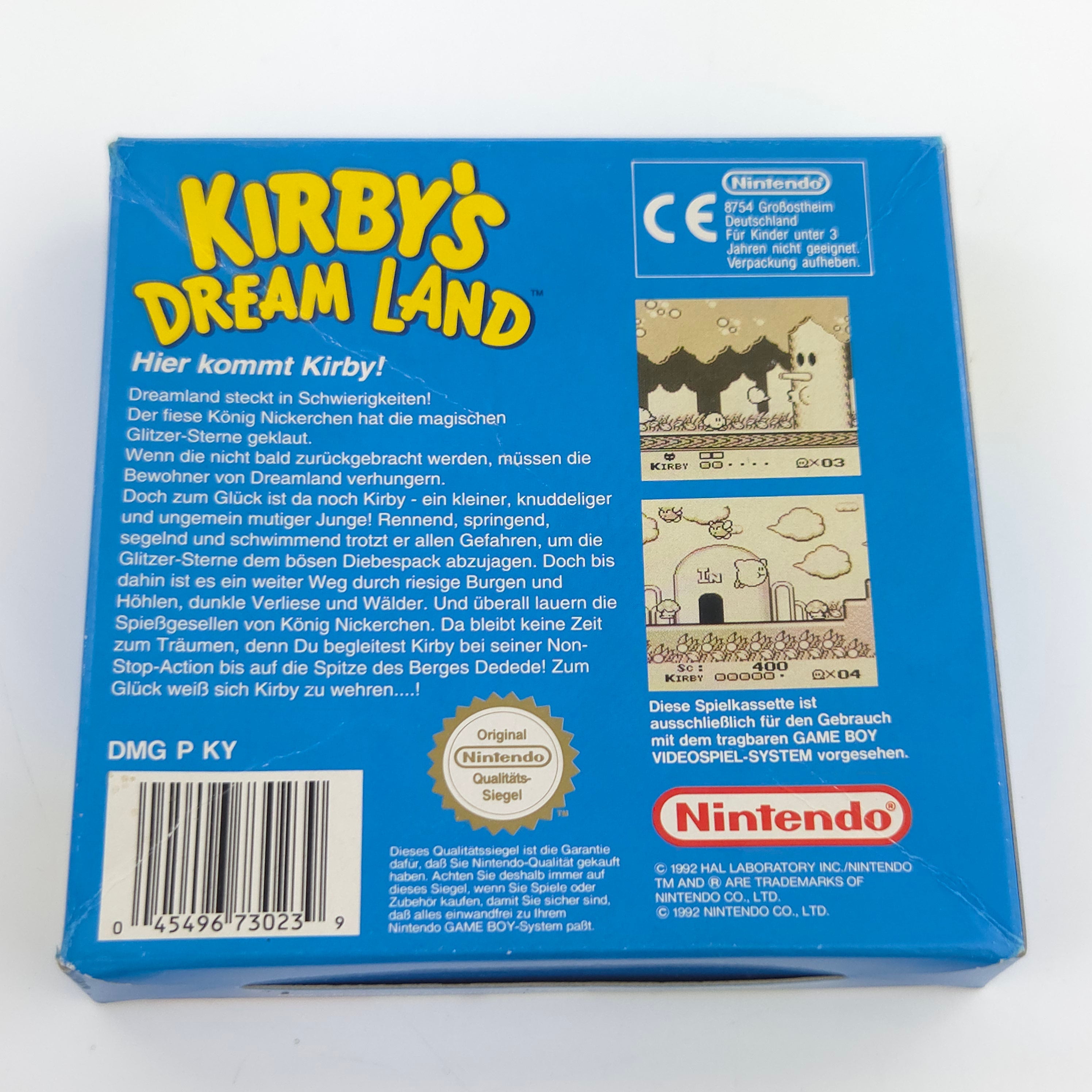 Game Boy Spiel – Kirbys Dream Land (PAL OVP)